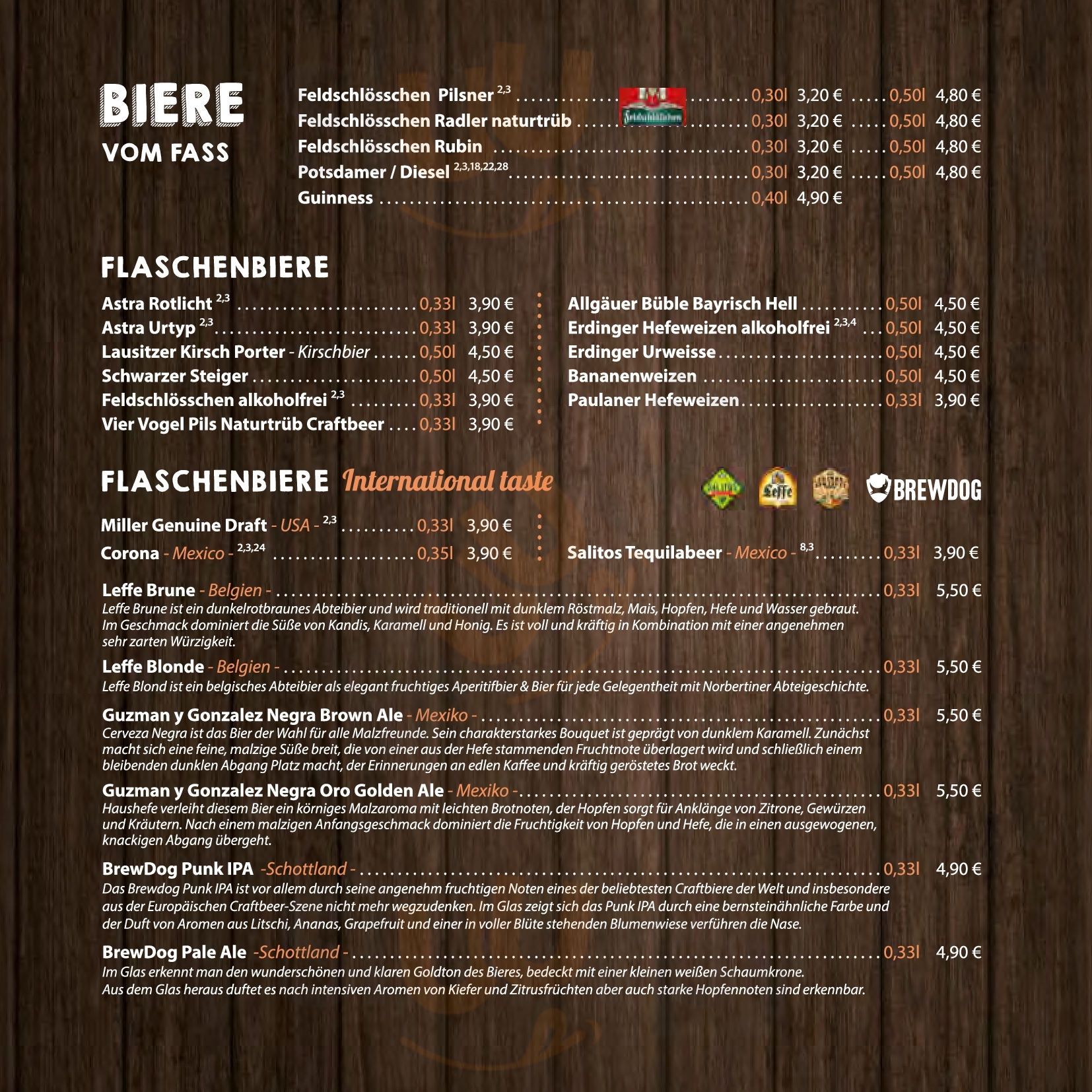 Speicher No. 1 Hoyerswerda Menu - 1