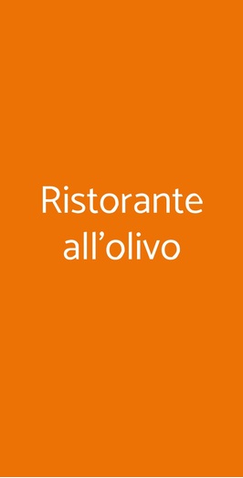 MENÙ DOLCI