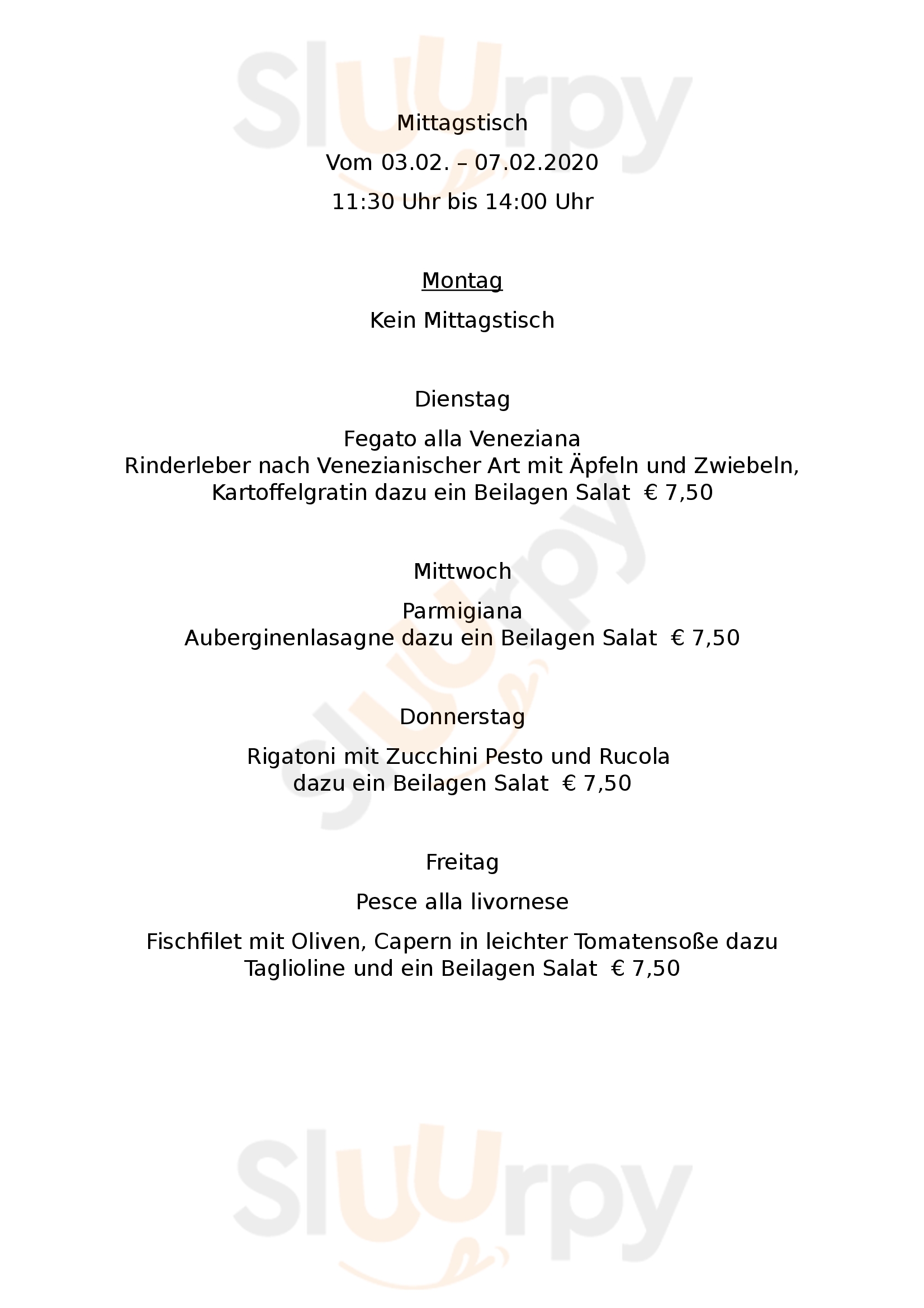 Ristorante Pizzeria Mohreneck Waldkirch Menu - 1