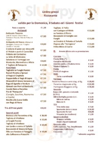 Ristorante Da Pampurio, Rignano sull'Arno