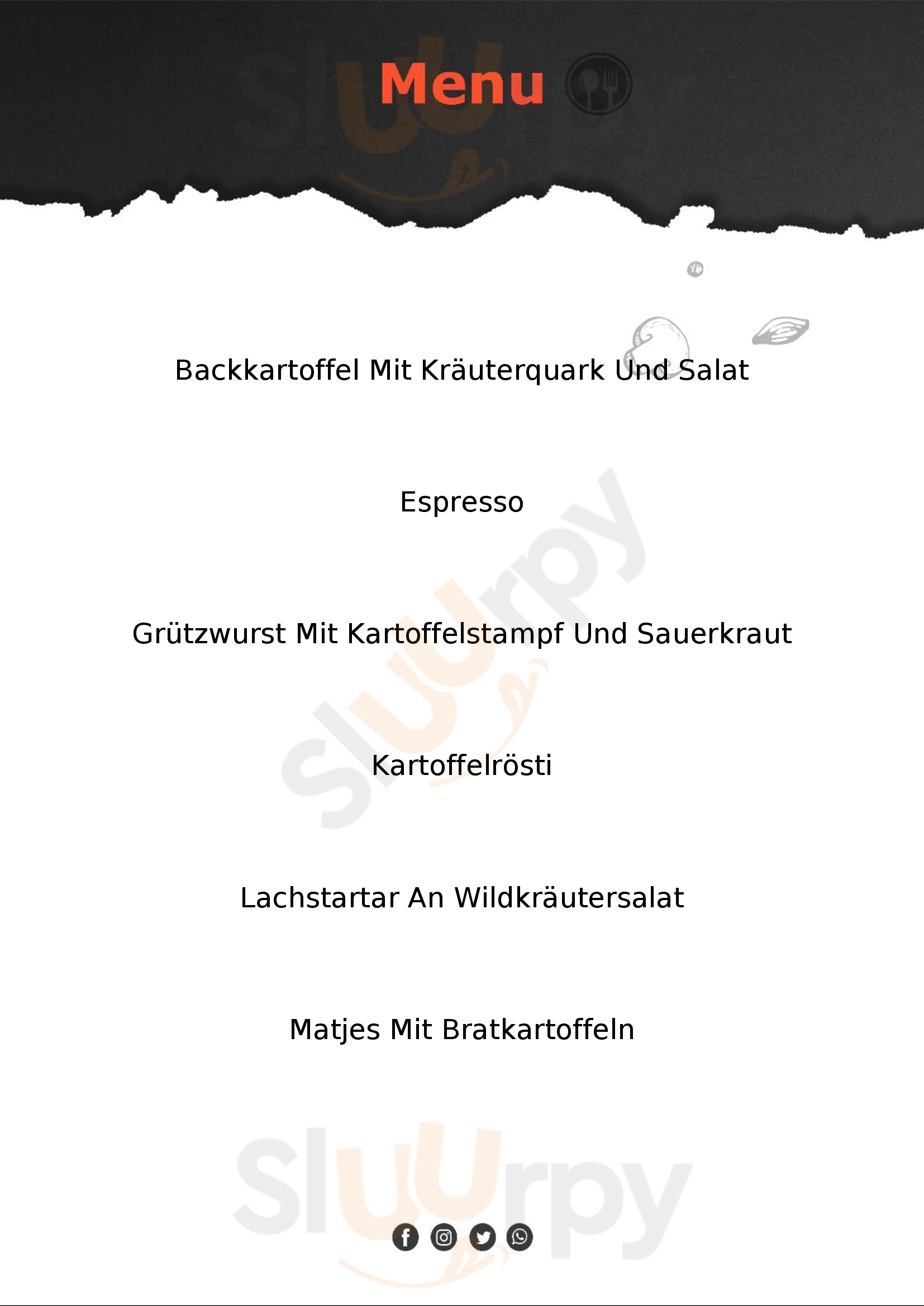 Zur Alten Mühle Lübbenau (Spreewald) Menu - 1