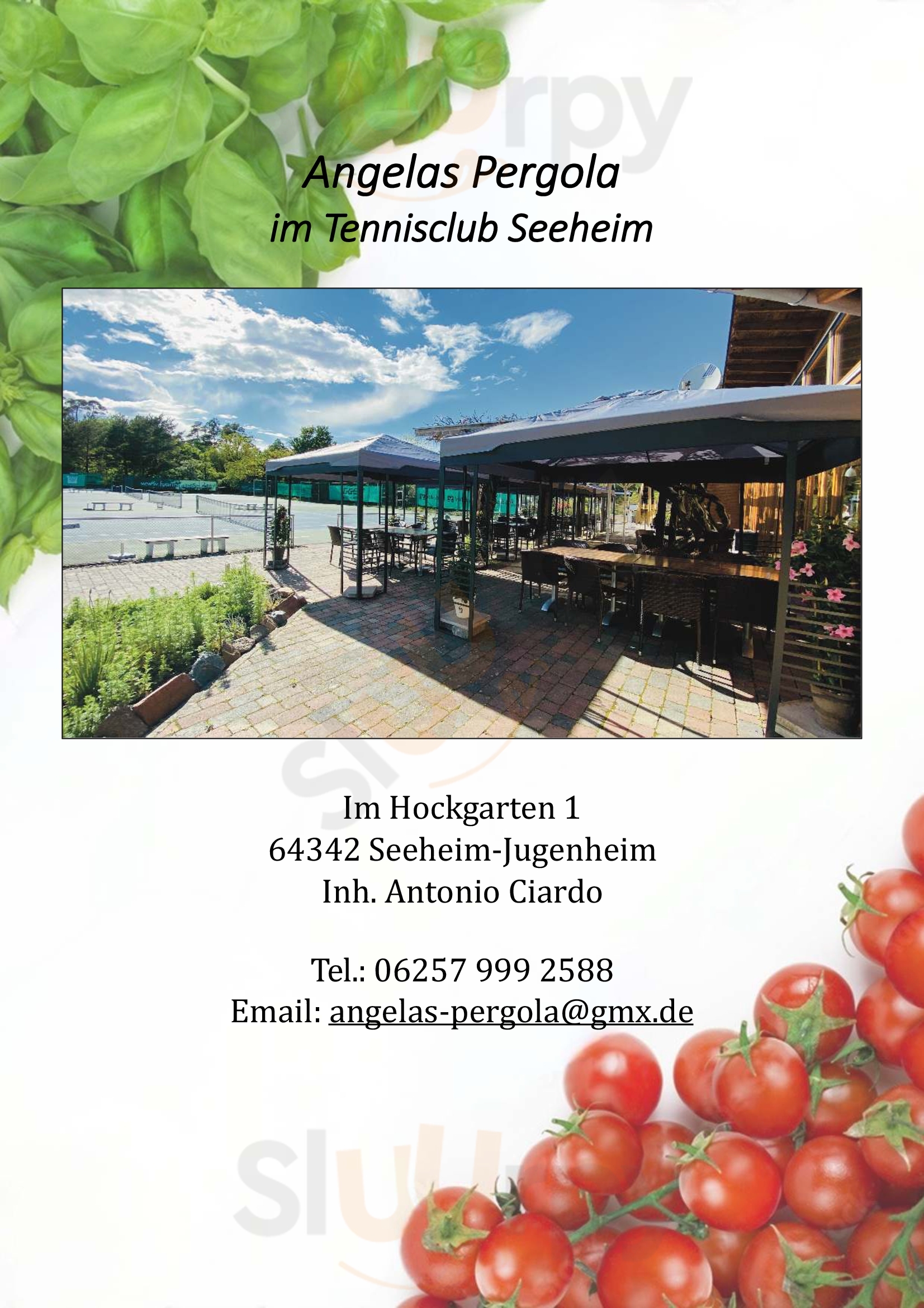 Angela Zum Rebstock Seeheim-Jugenheim Menu - 1