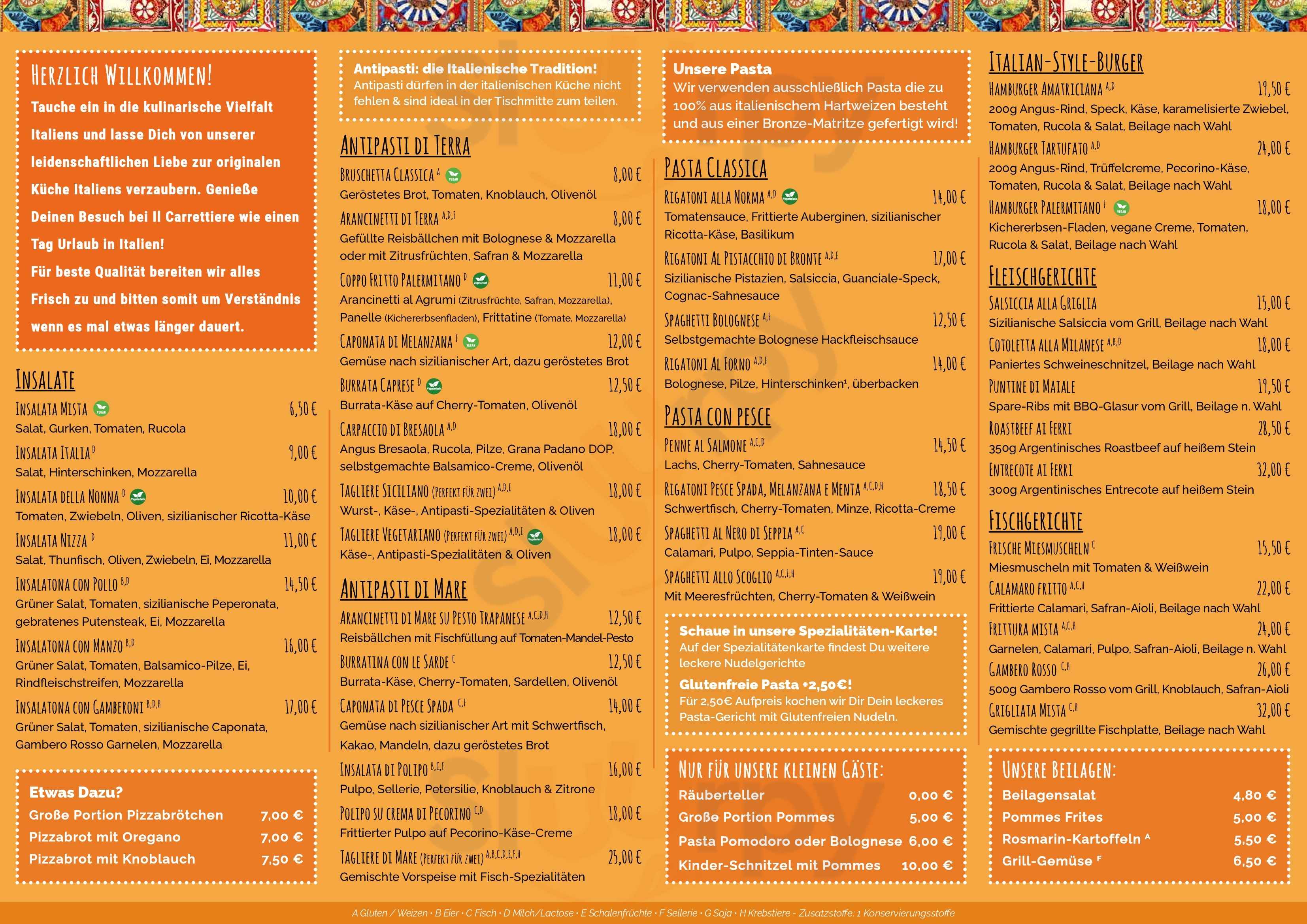 Il Carrettiere - Café & Ristorante Bad Wimpfen Menu - 1