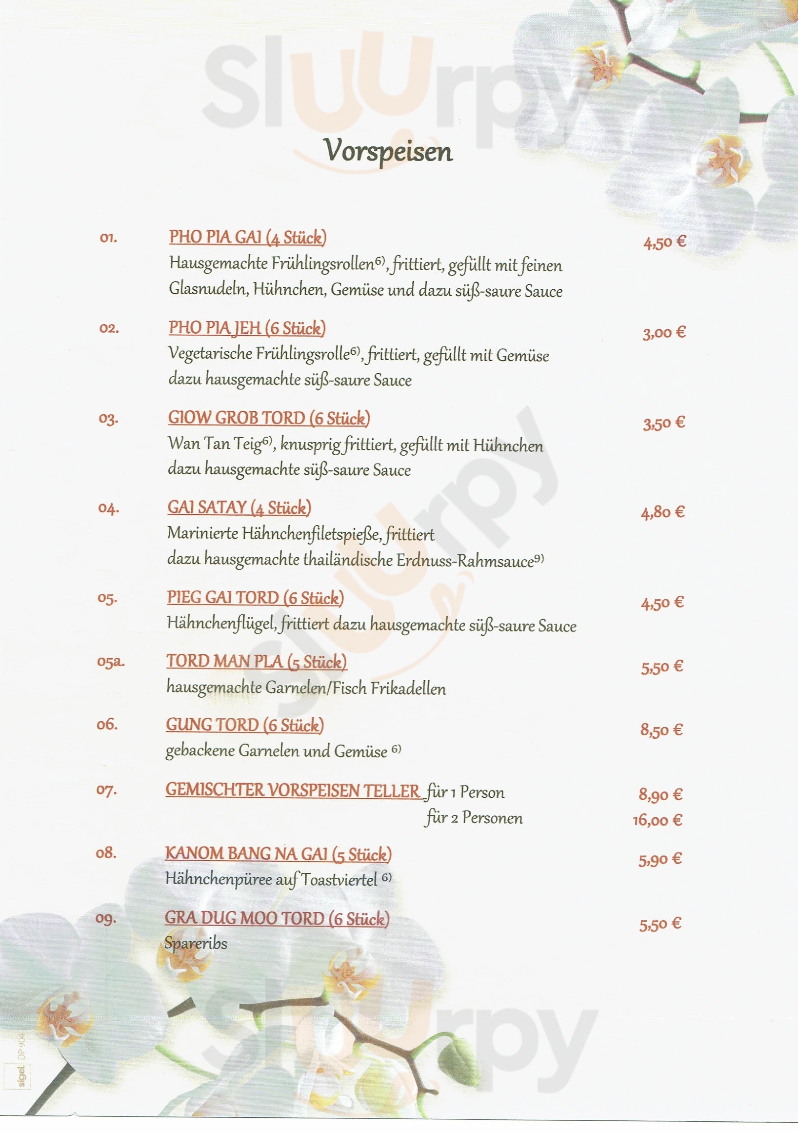 Thai Chili Niedernhausen Menu - 1