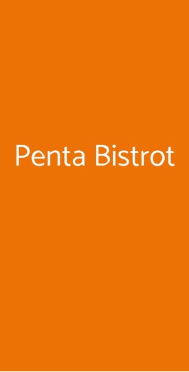 Penta Bistrot, Firenze