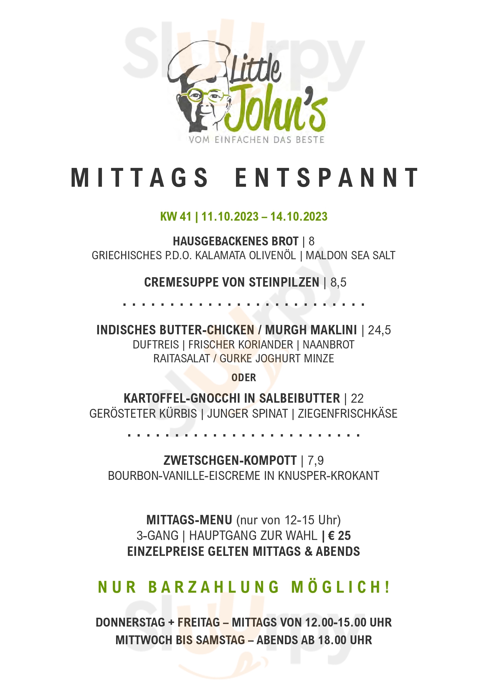 Little John's Neukirchen-Vluyn Menu - 1