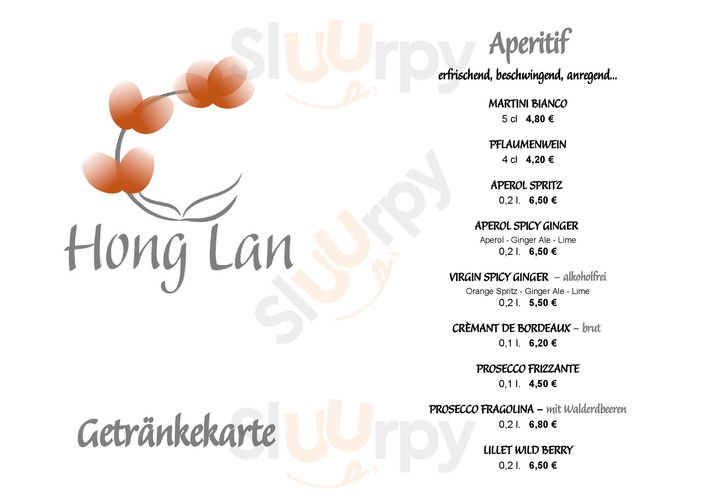 Main Menu - Hong Lan
