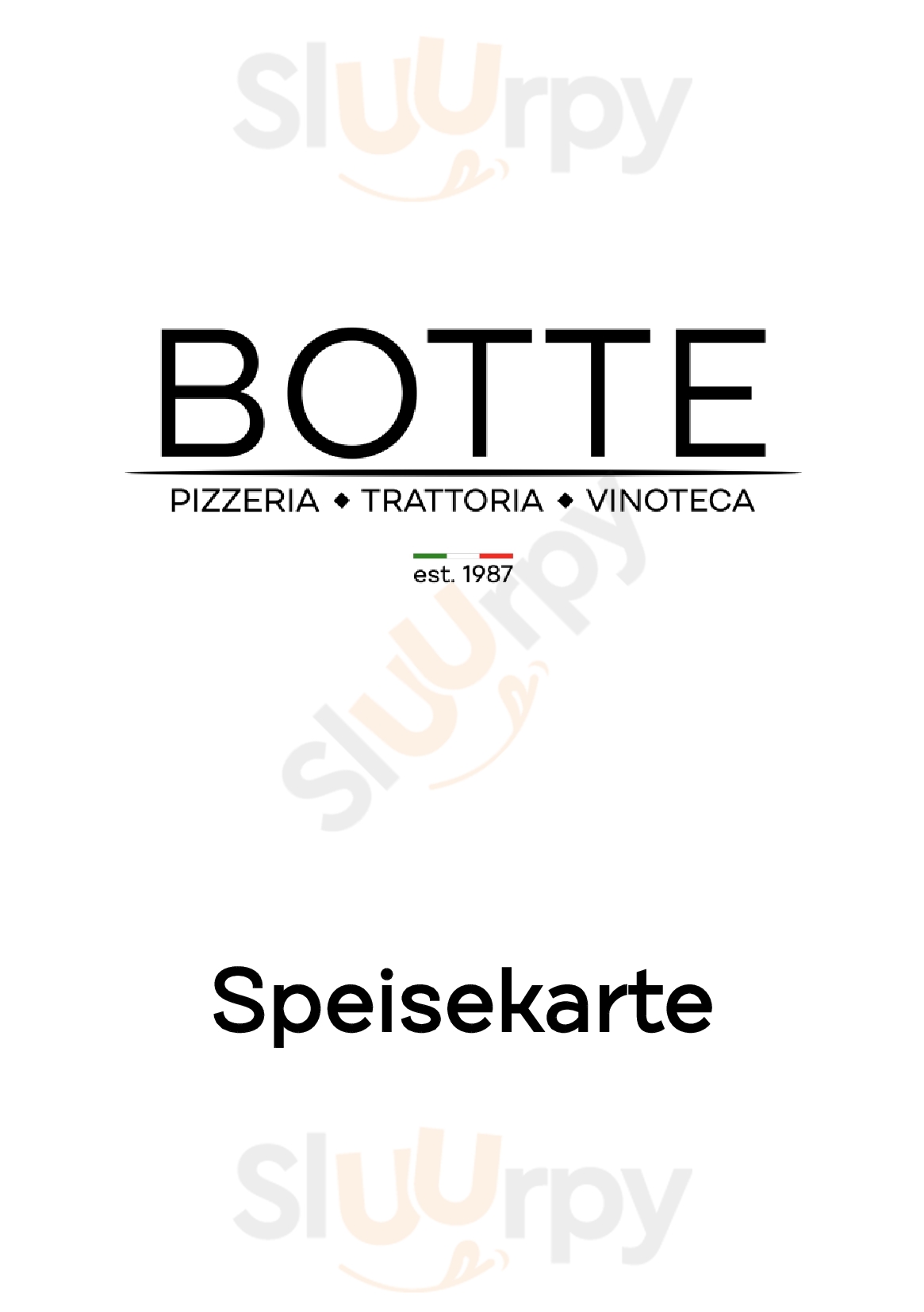 Pizzeria La Botte 3 Frankfurt am Main Menu - 1