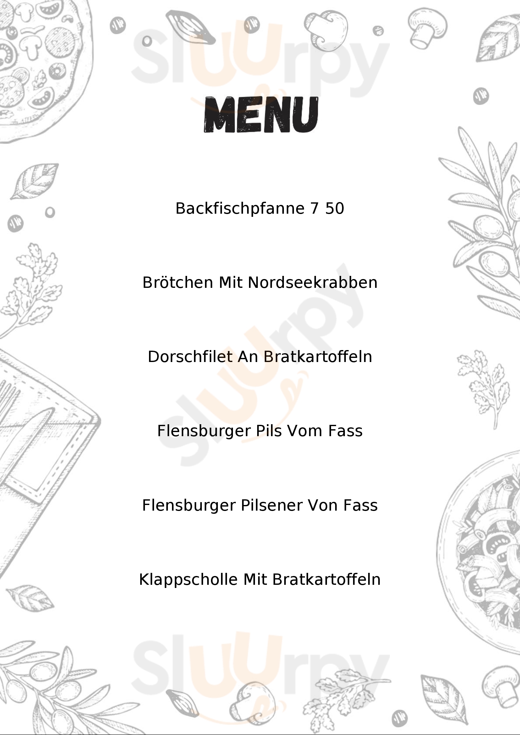 Kombüse Hohwacht Menu - 1