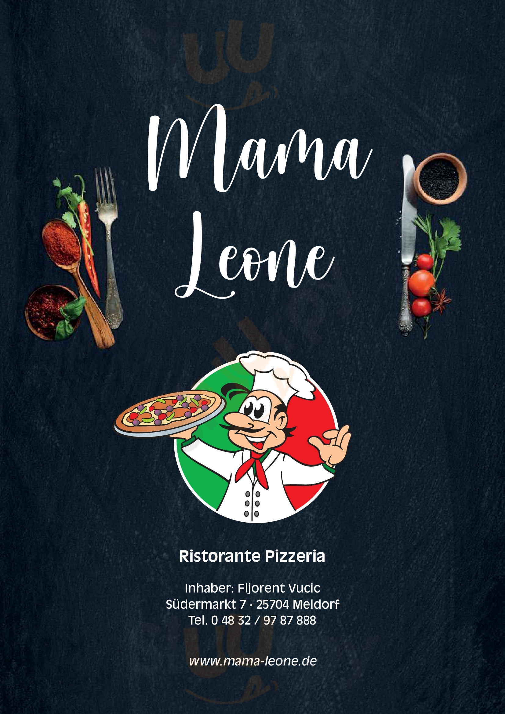 Mama Leone Meldorf Menu - 1