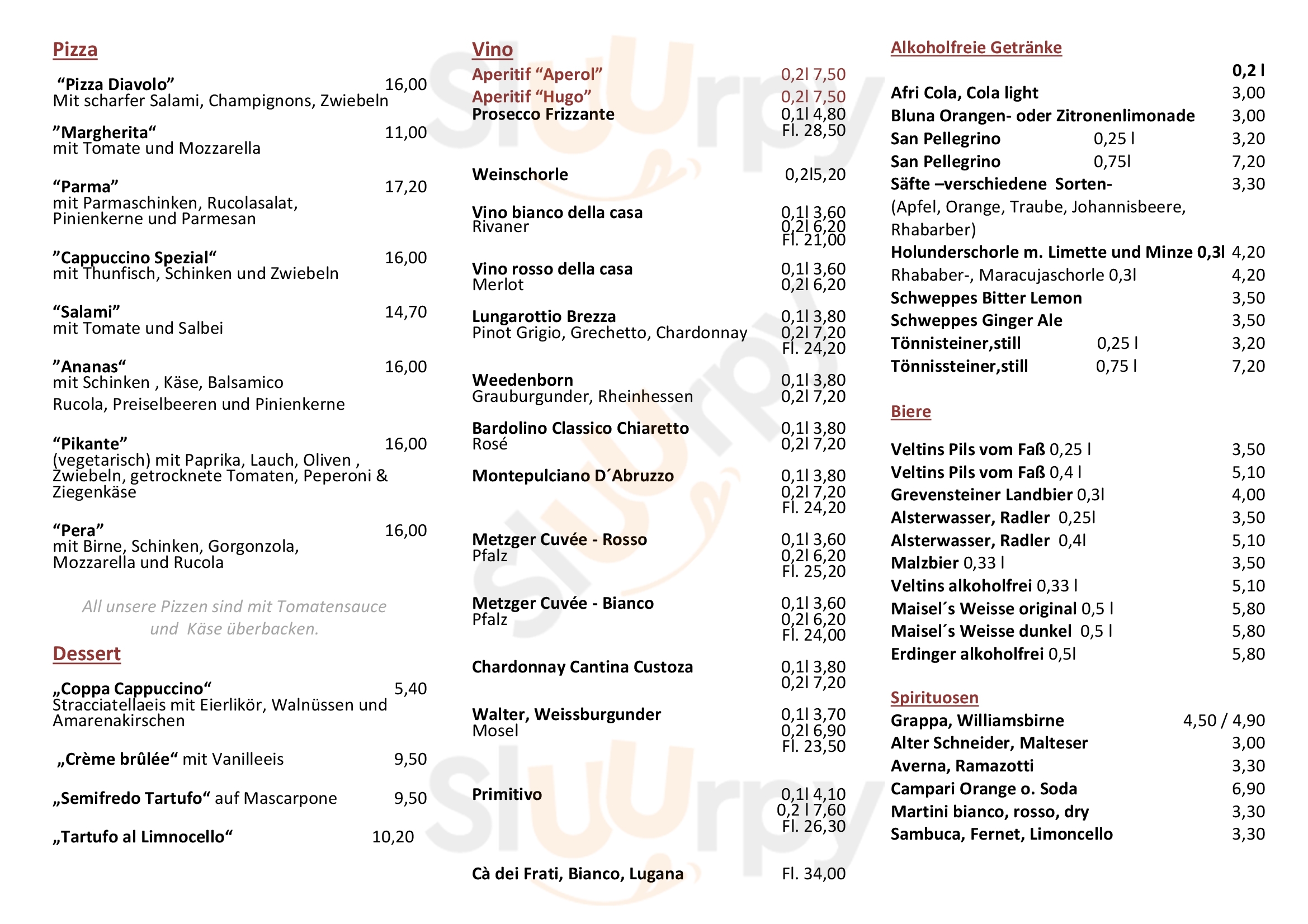 Kleines Tee- Und Caféhaus Bad Sassendorf Menu - 1