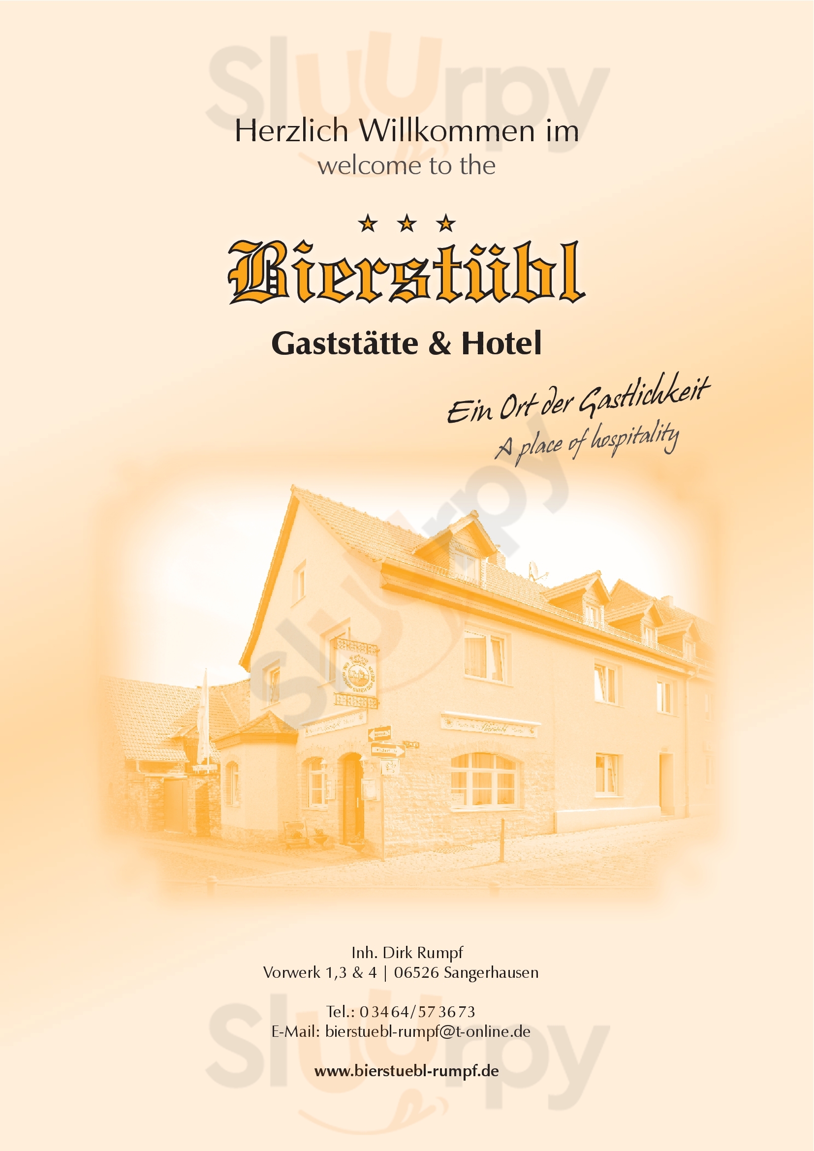 Bierstübl Sangerhausen Menu - 1