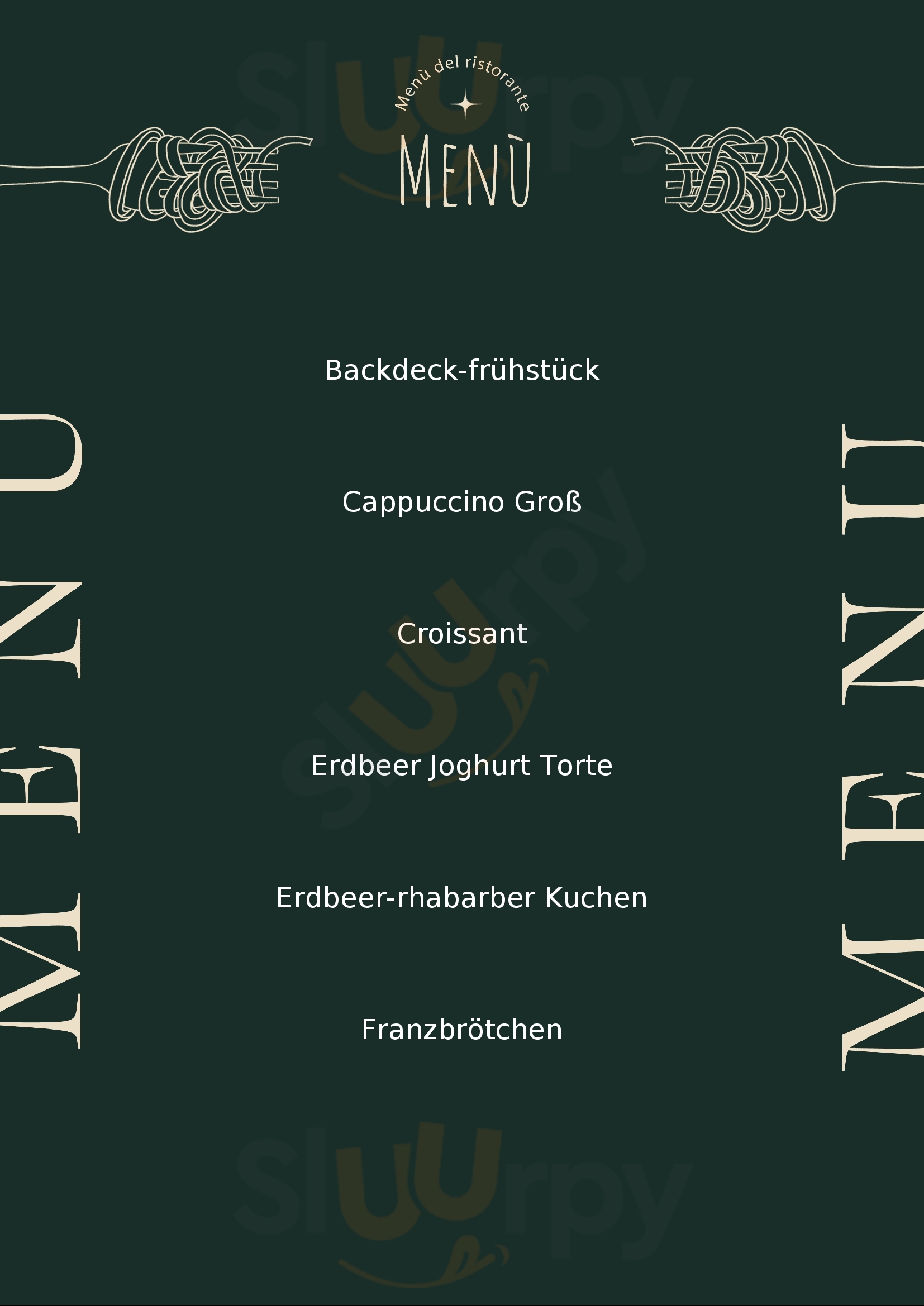 Backdeck Spiekeroog Menu - 1