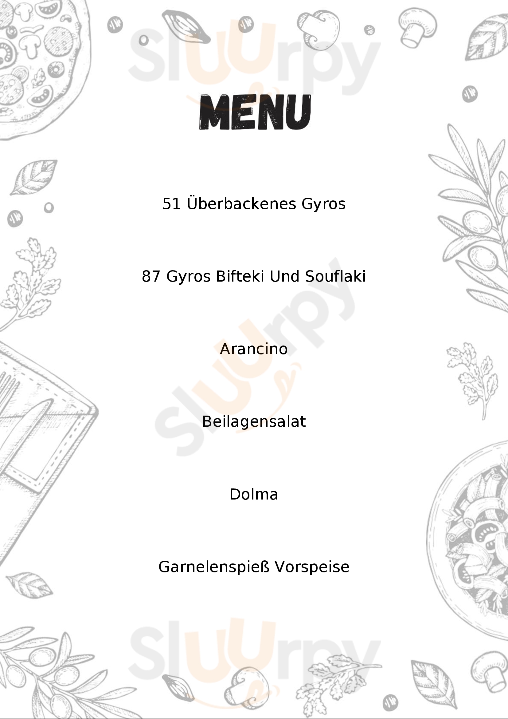 O Mikros Ellinas - Der Kleine Grieche Schwalmstadt Menu - 1