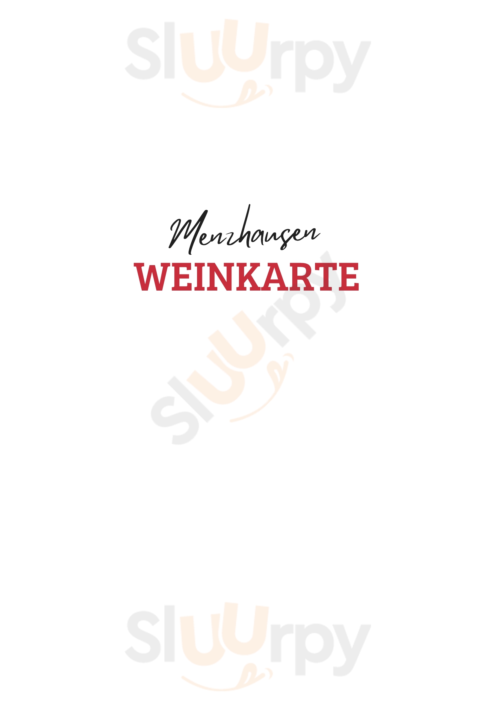 Restaurant Menzhausen Uslar Menu - 1