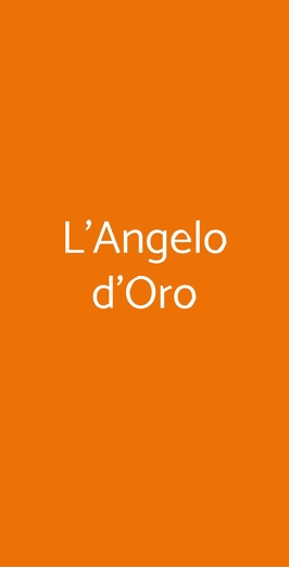 Trattoria L'angelo D'oro, Livorno
