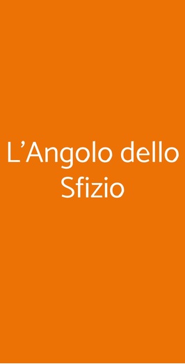 L'angolo Dello Sfizio, Asciano