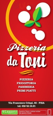 Pizzeria Da Toni, Pisa