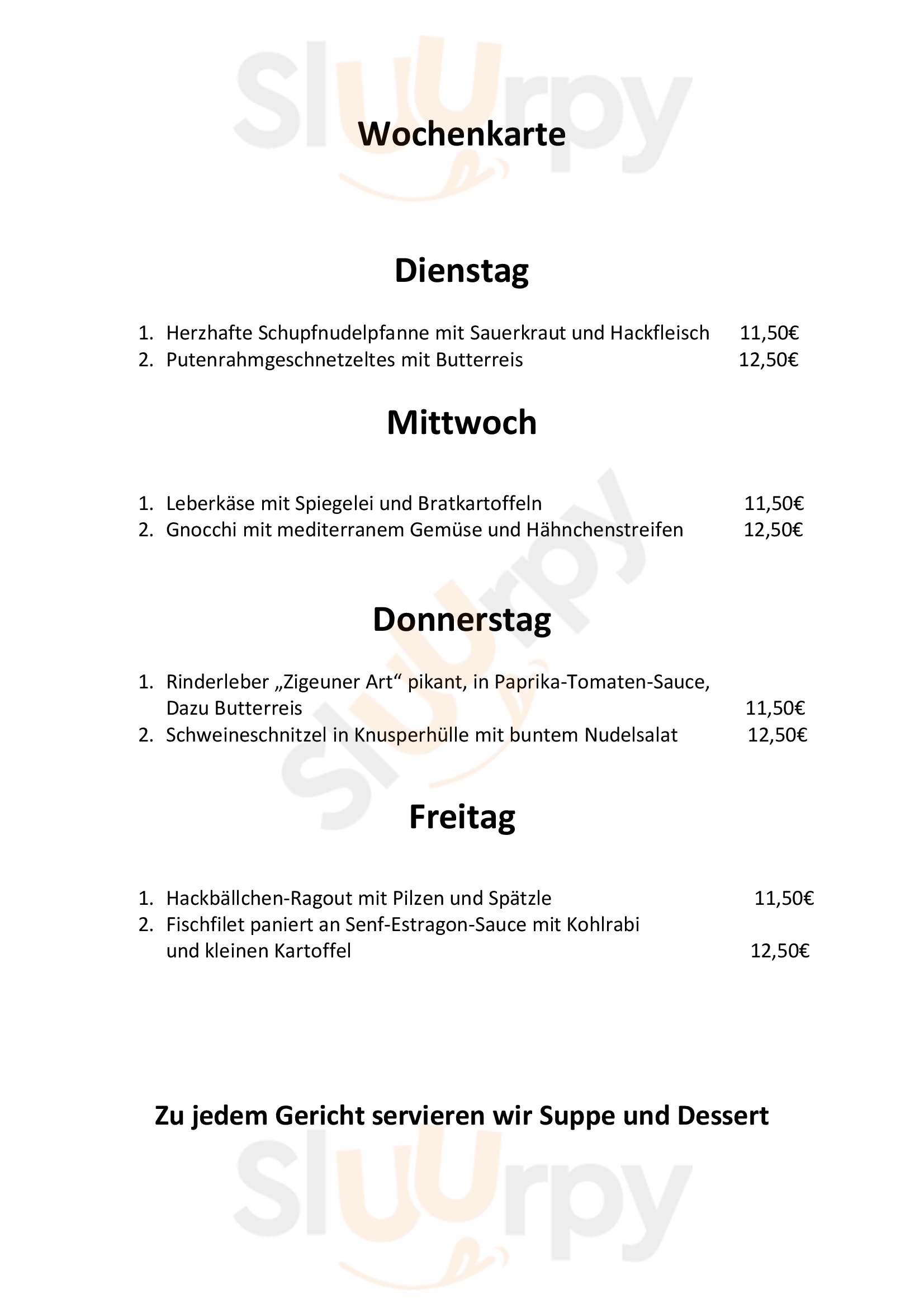 Adria Köln Menu - 1