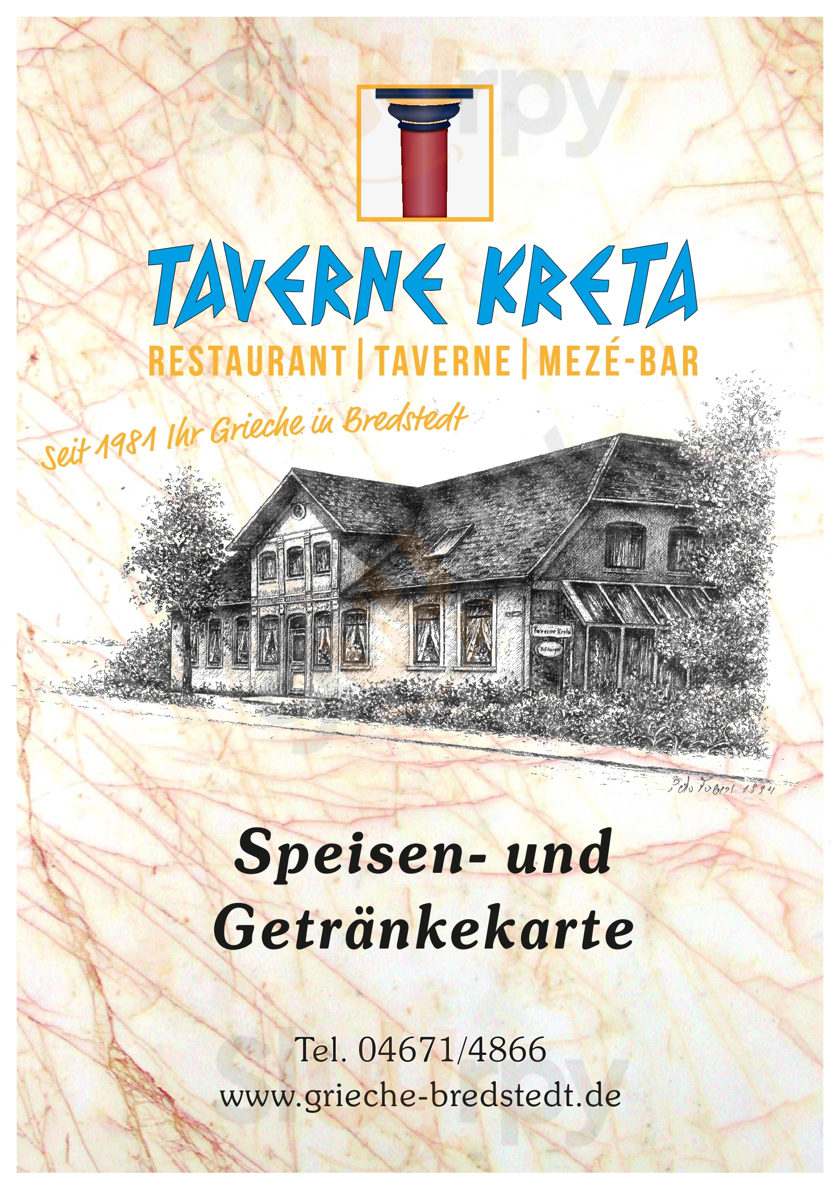 Taverne Kreta Bredstedt Menu - 1