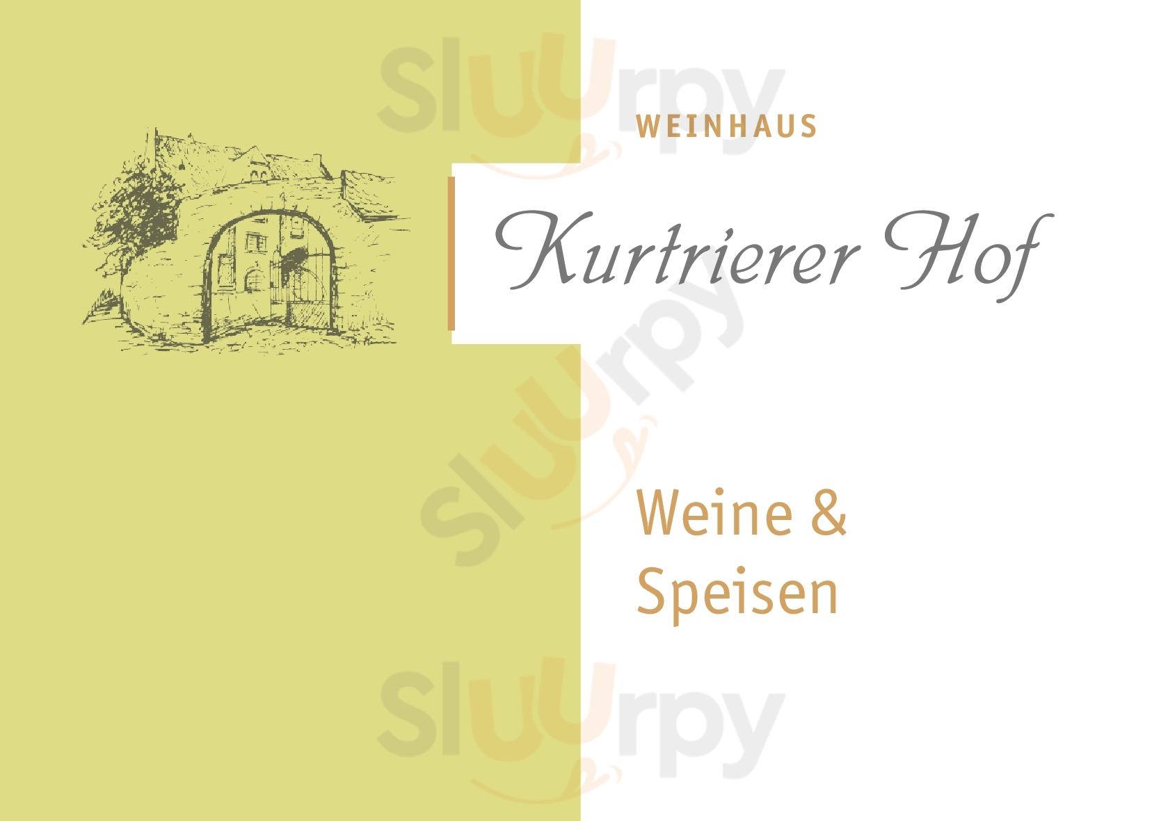 Weinhaus Kurtrierer Hof Leiwen Menu - 1