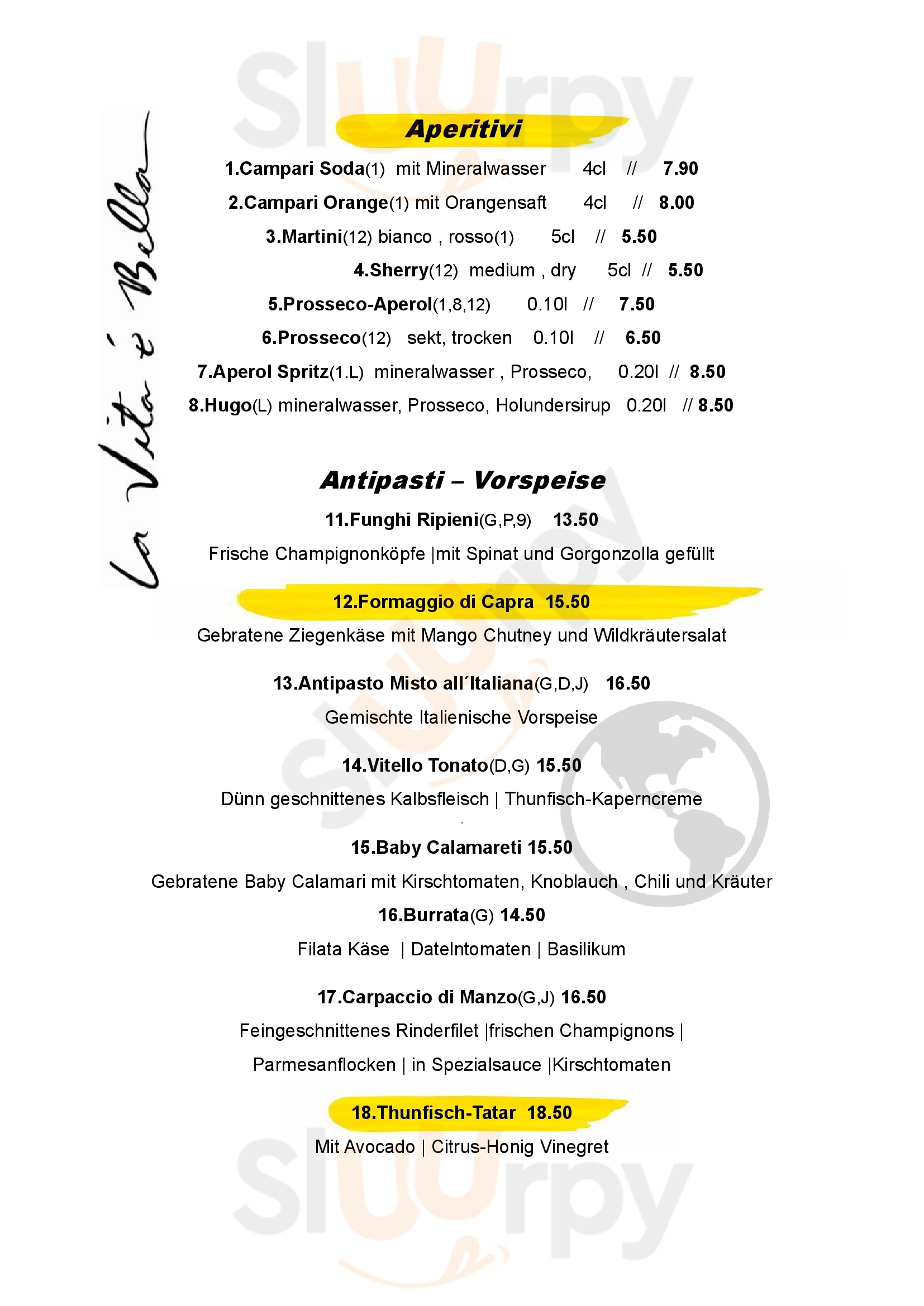 Ristorante & Trattoria Venezia Woltersdorf Menu - 1