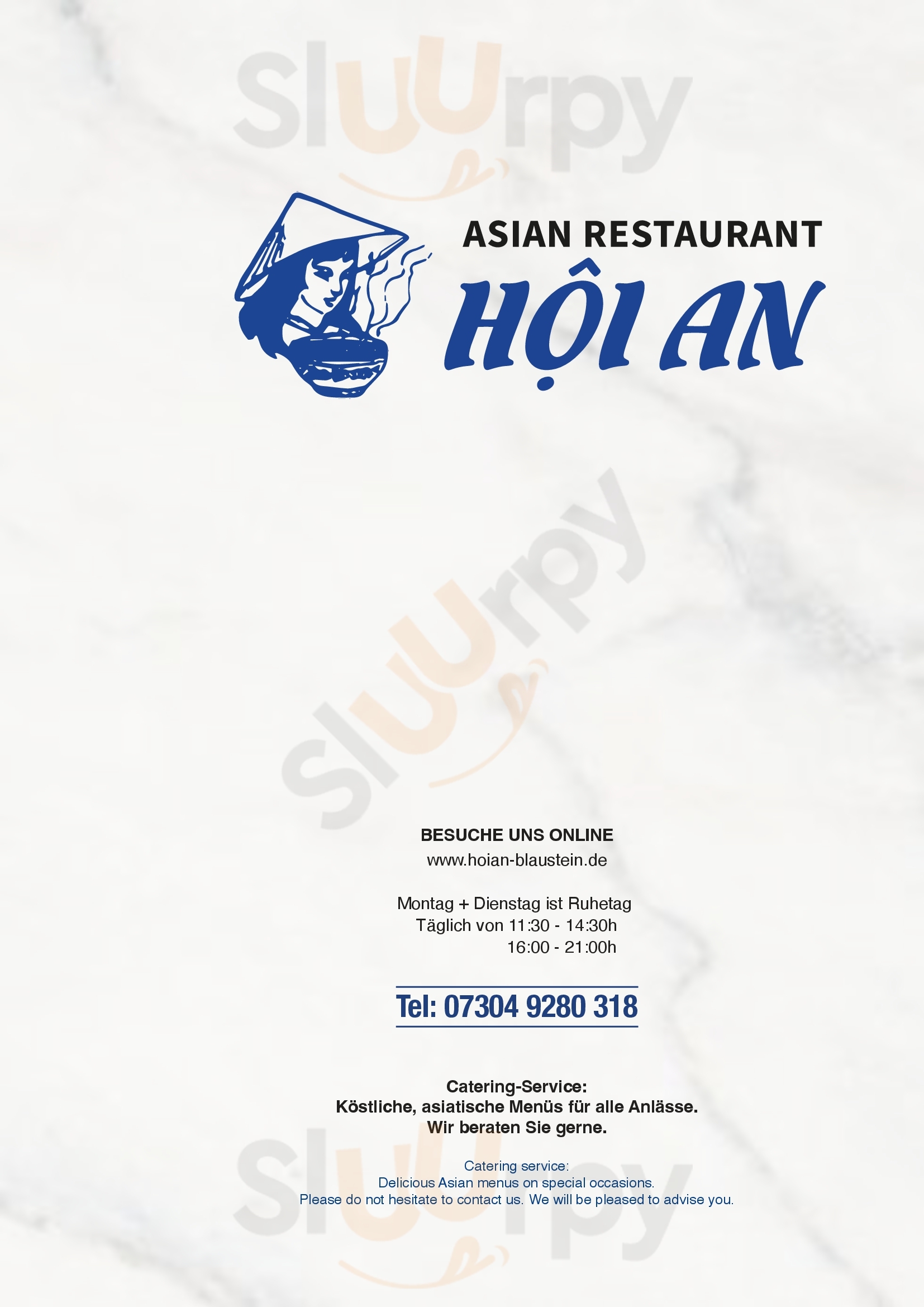 Hoi An Asia Restaurant Blaustein Menu - 1