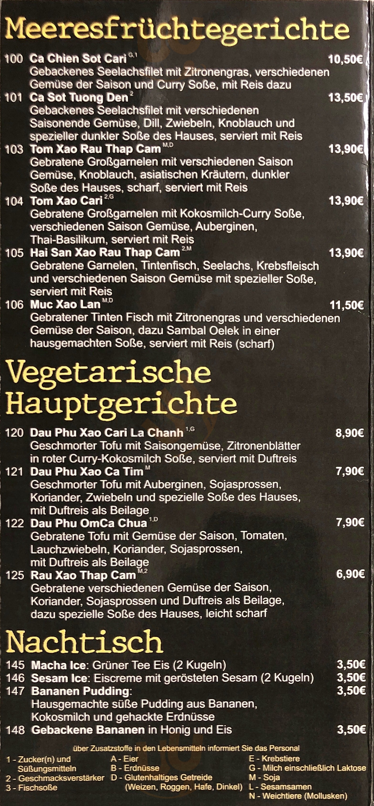 Minh Long Asiatische KÜche Landsberg Menu - 1