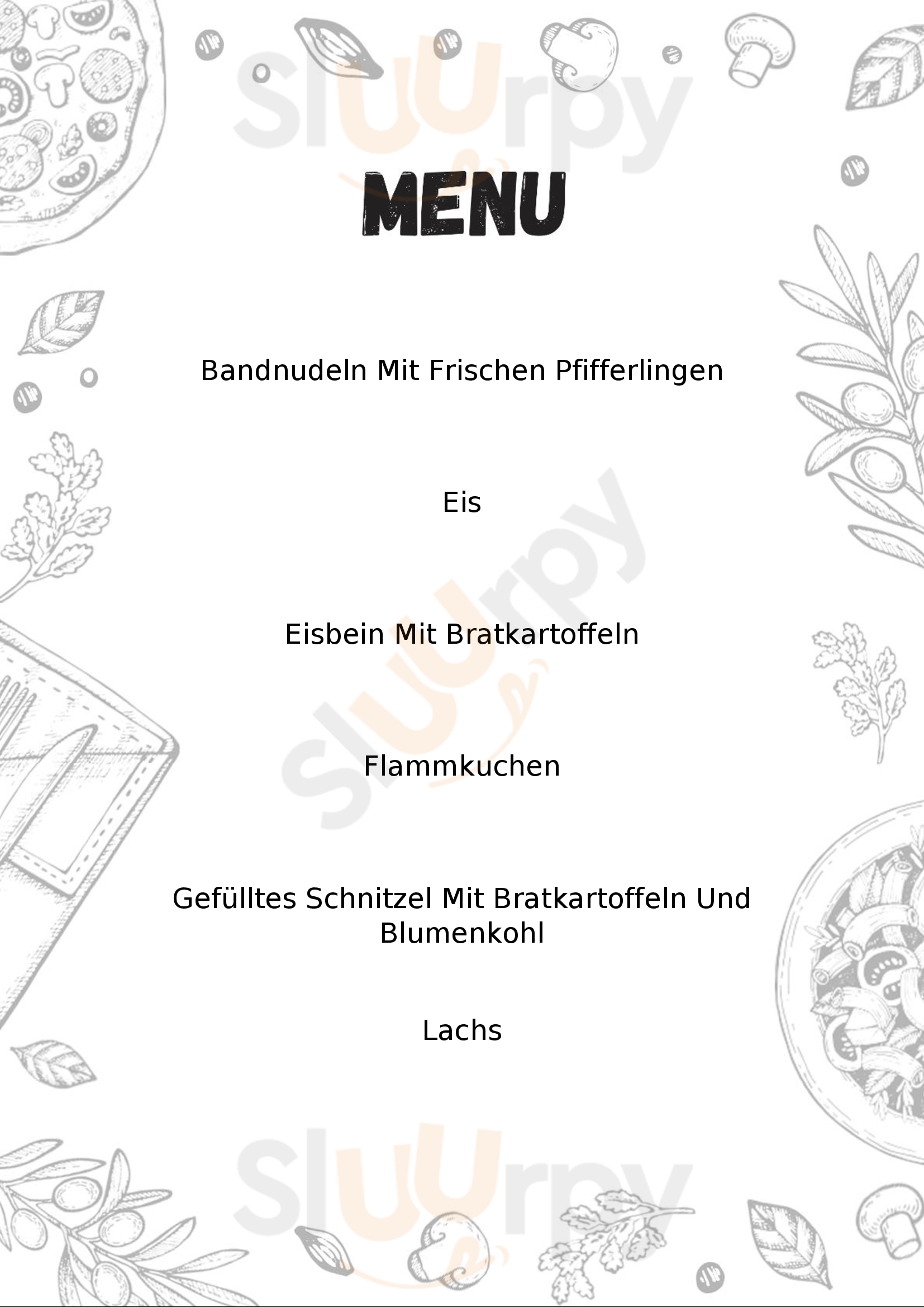 Thaldorfer Kartoffel- & Schnitzelhaus Querfurt Menu - 1