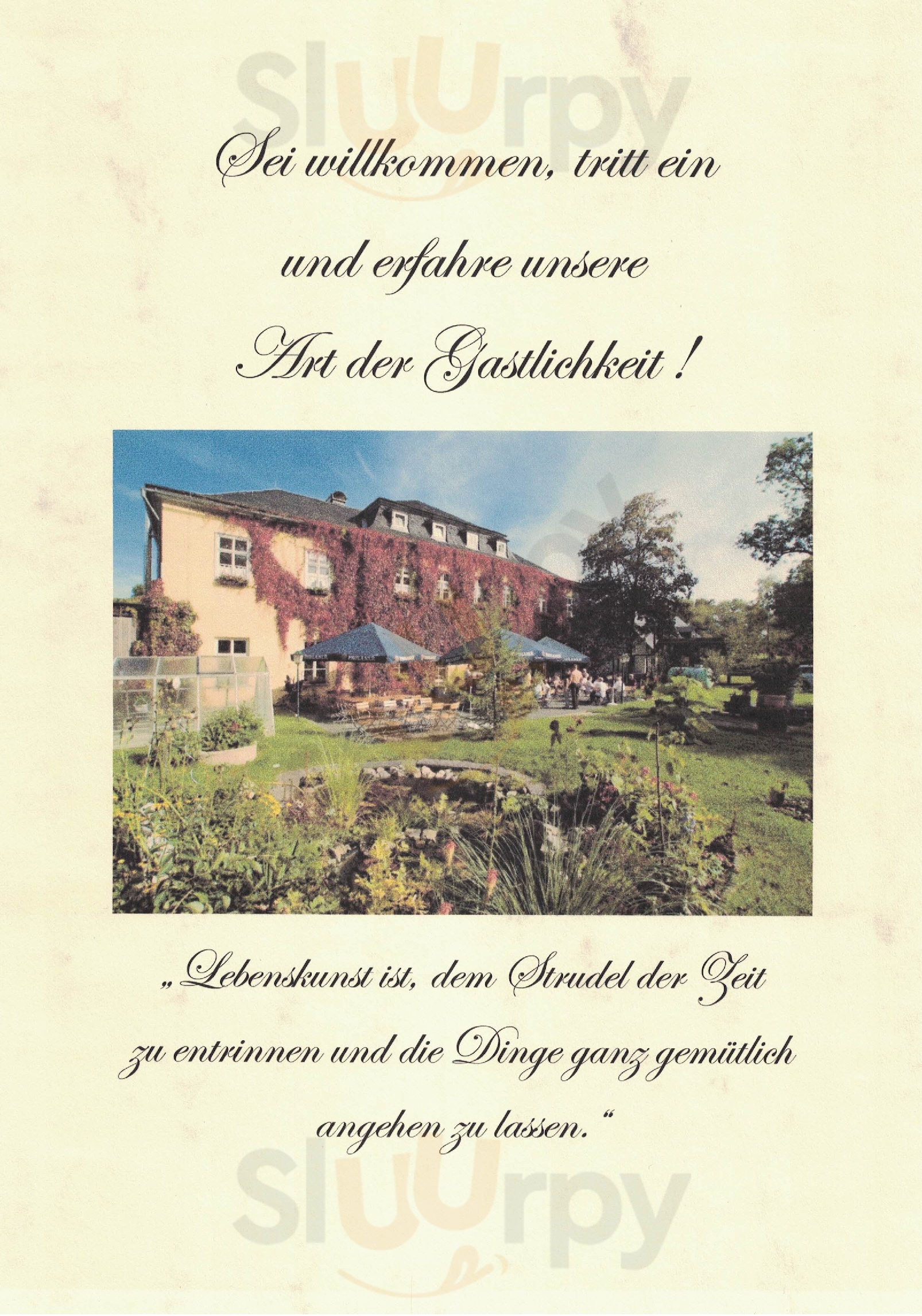 Zum Alten Forsthaus Bad Lobenstein Menu - 1