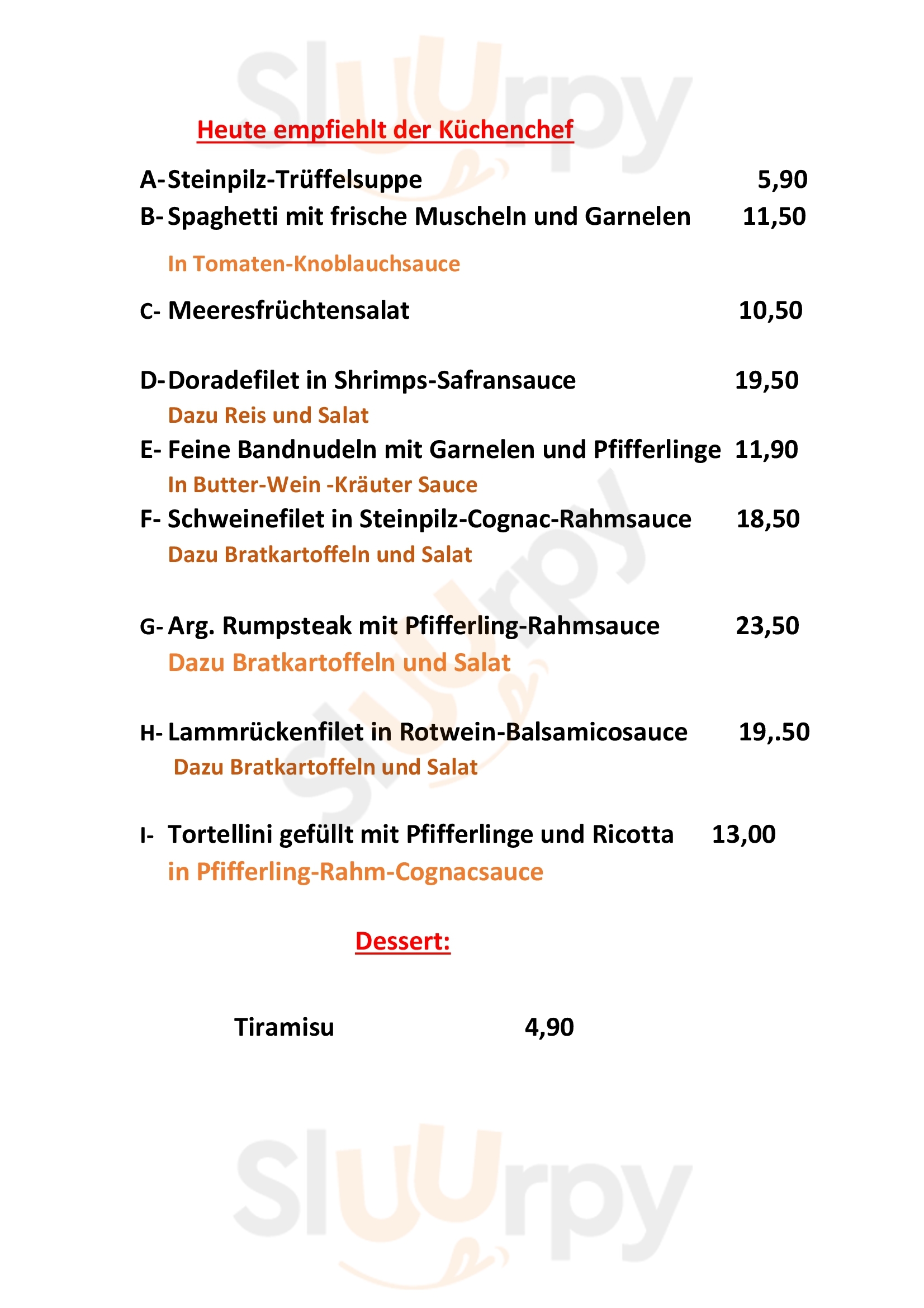 Zur Guten Quelle Budenheim Menu - 1