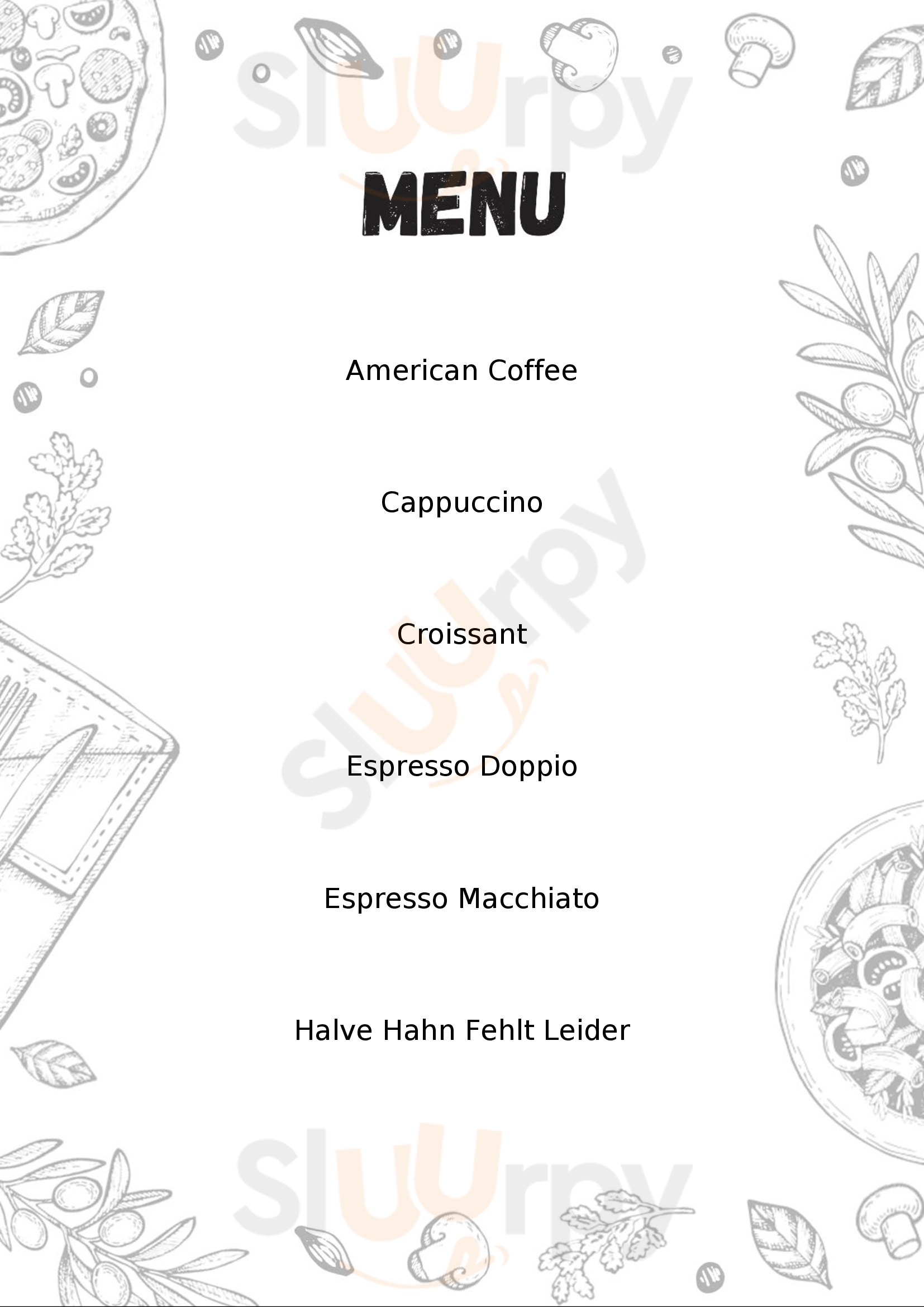 Café Il Barista Köln Menu - 1