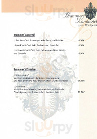 Brammers Landhotel Zum Wietzetal menu