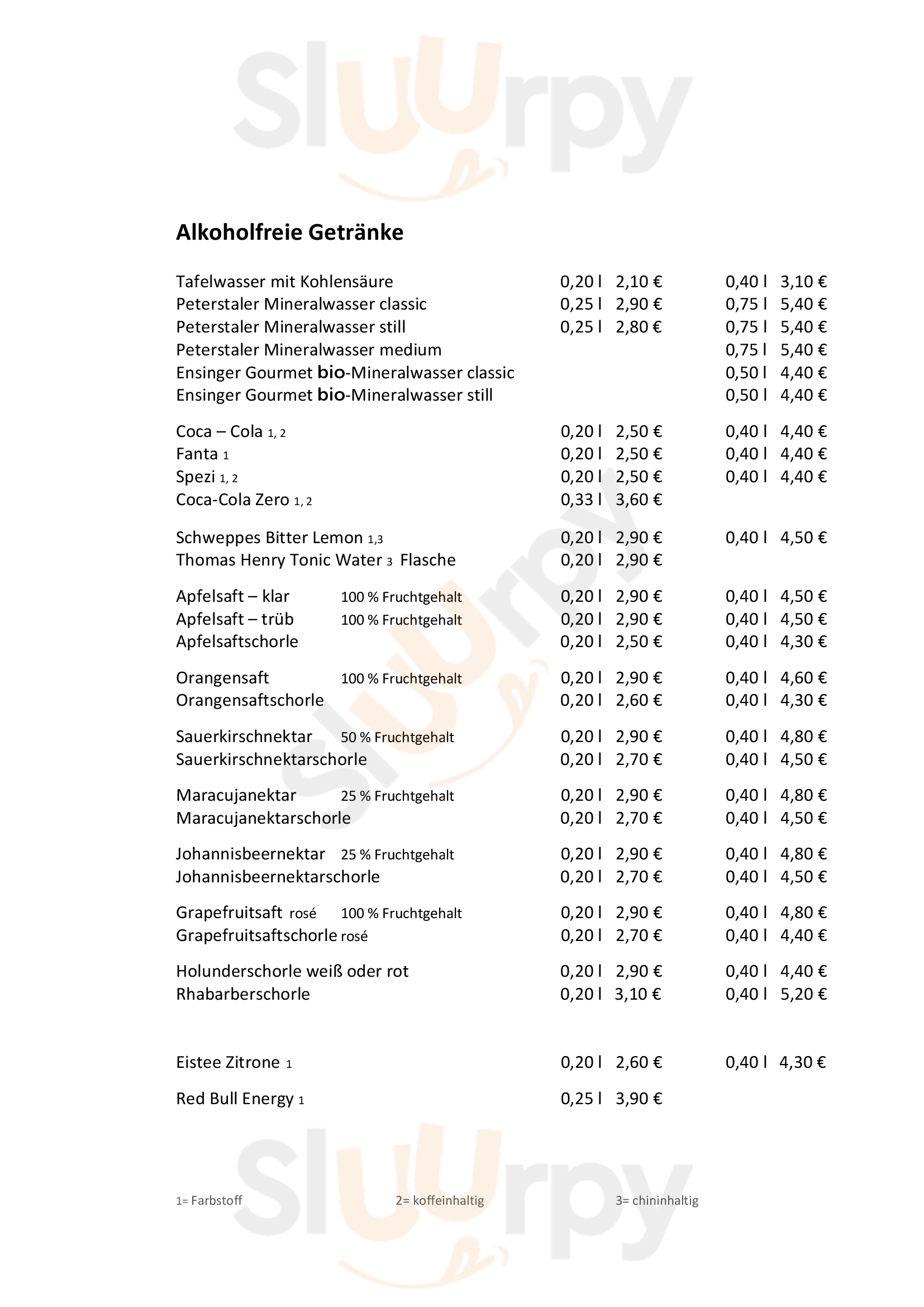 Gasthof Kompf Kusterdingen Menu - 1