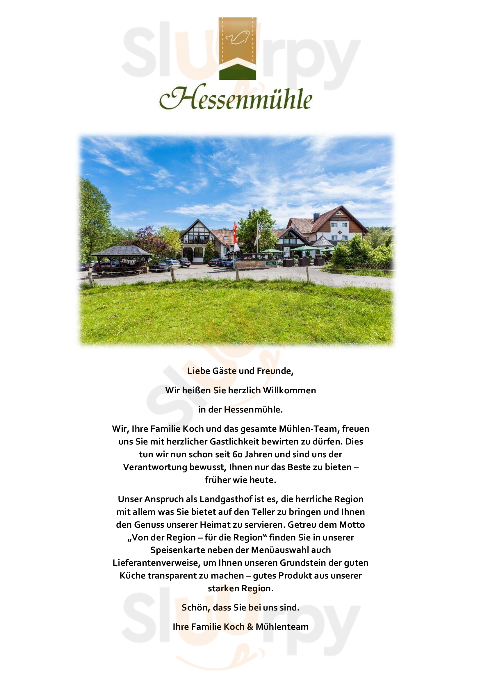 Landgasthof Hessenmühle Großenlüder Menu - 1