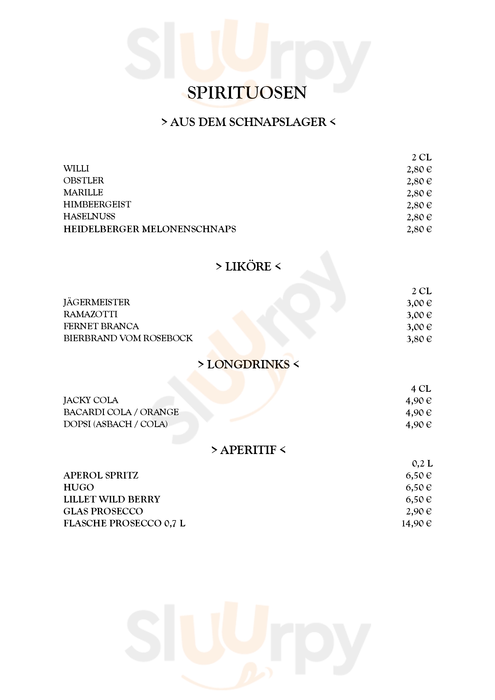 Brauereigasthof Und Hotel Schmucker Mossautal Menu - 1