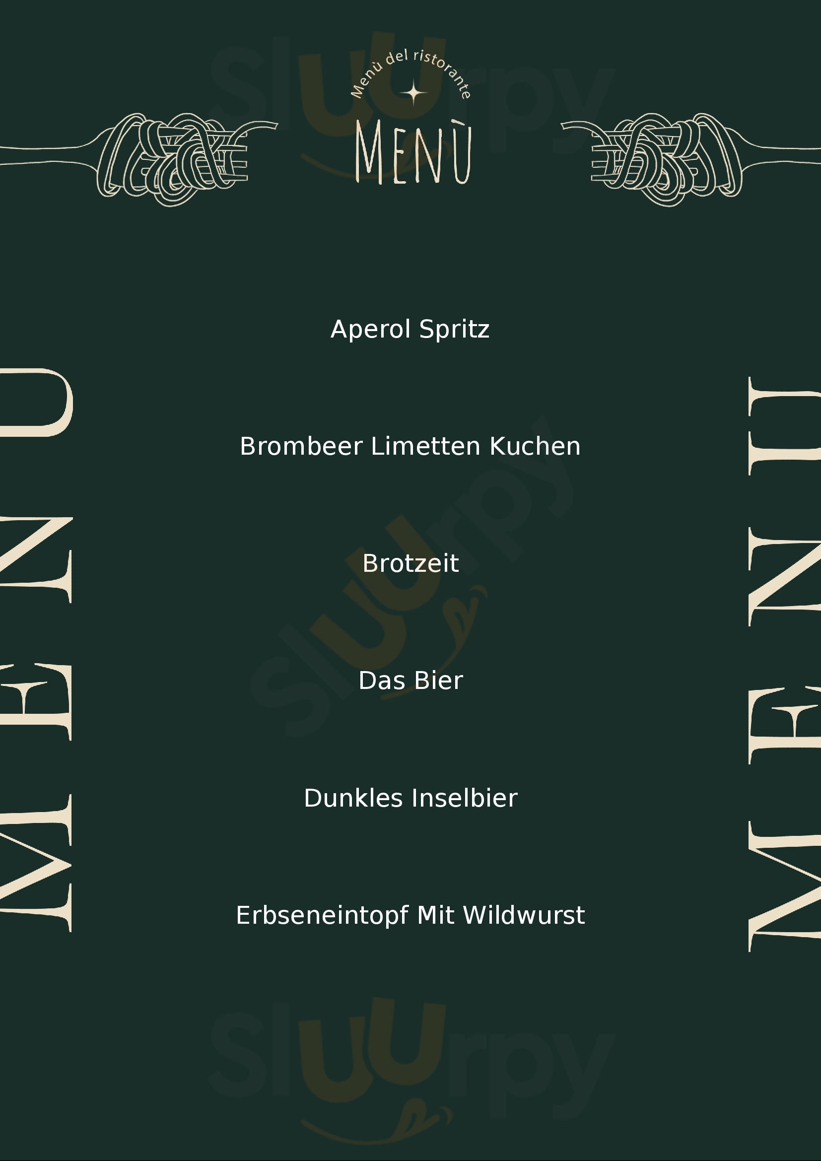 Zur Pferdetränke Krummin Menu - 1