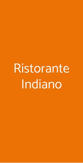 Ristorante Indiano Gandhi, Carrara