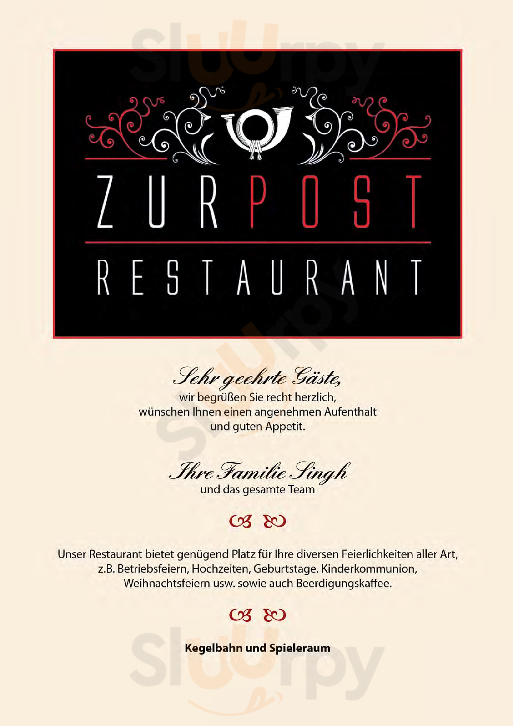 Restaurant Zur Post Sankt Katharinen Menu - 1