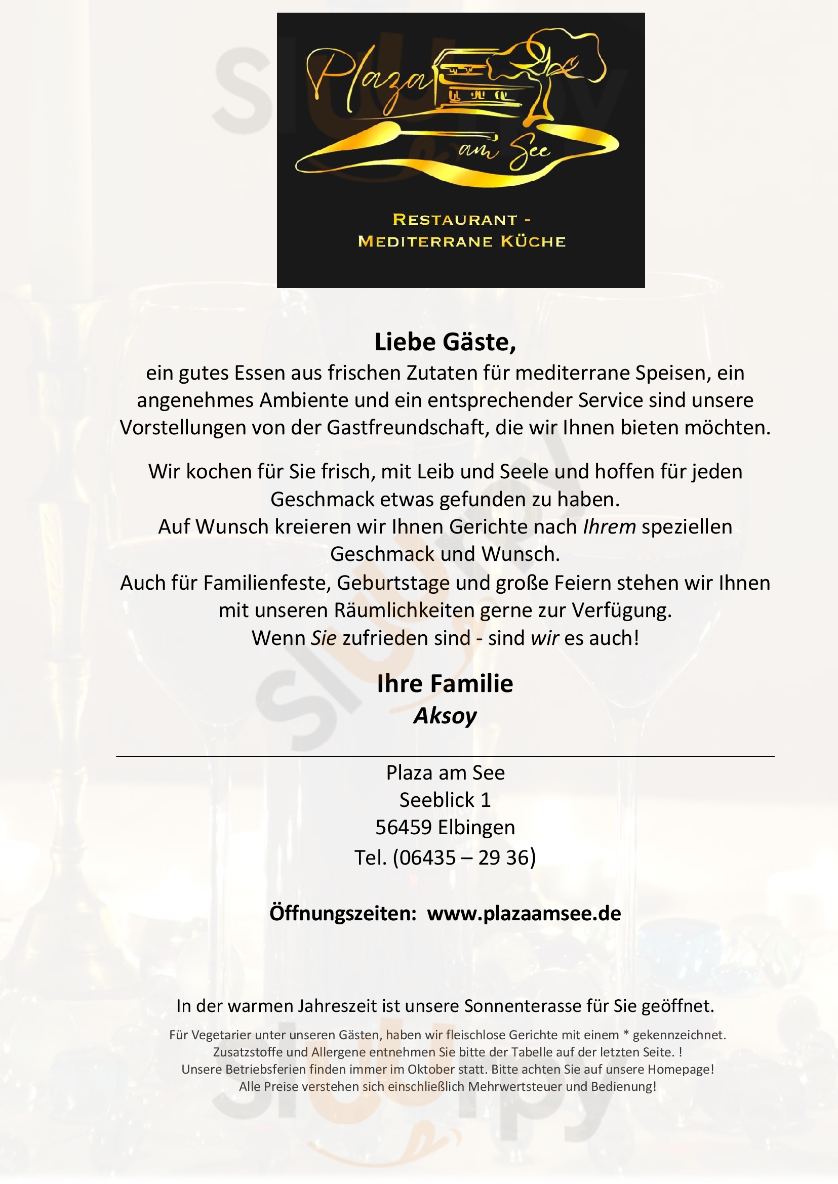 Zum Westerwald - Restaurant & Gasthof Ailertchen Menu - 1