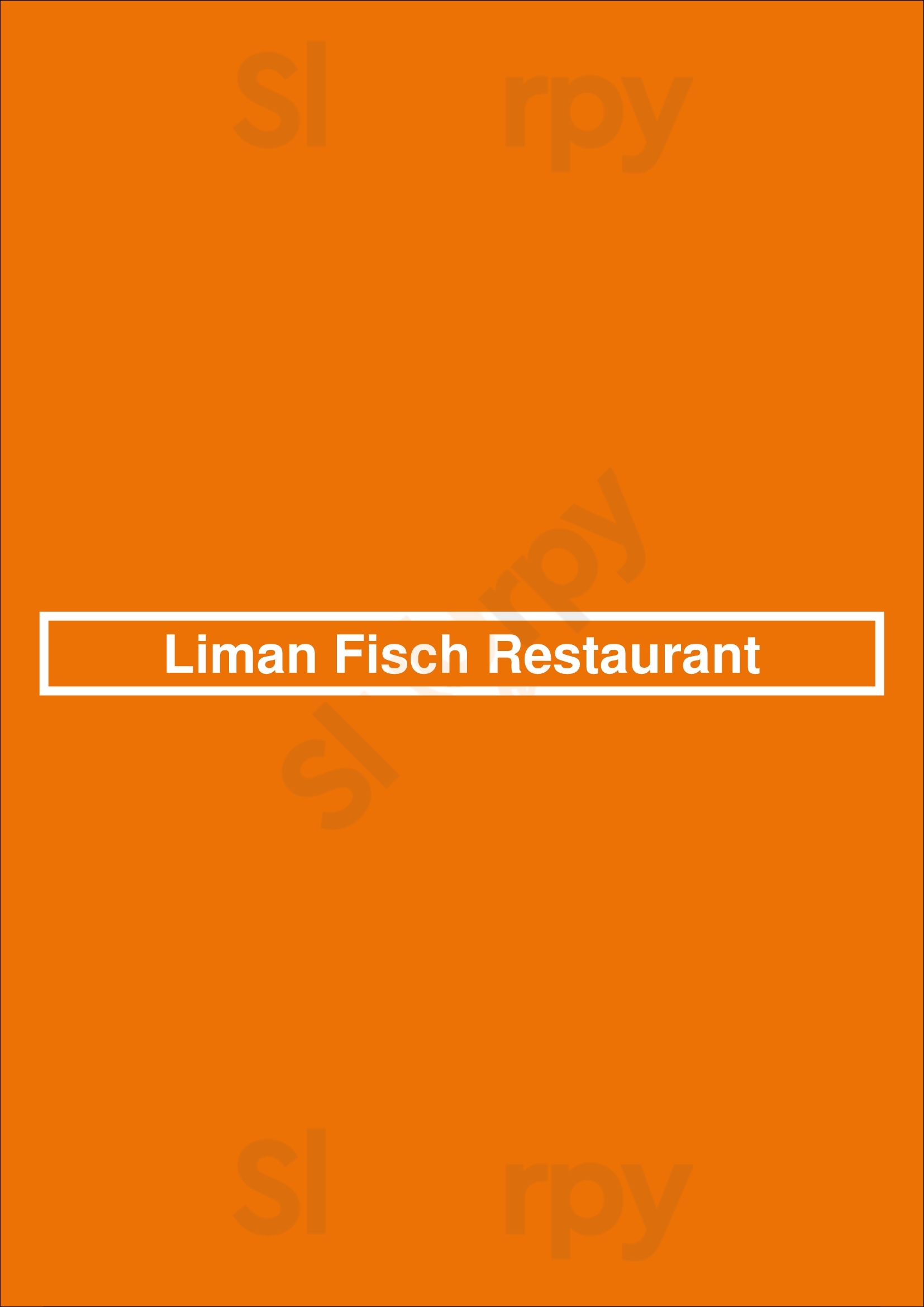 Liman Fisch-restaurant Hamburg Menu - 1