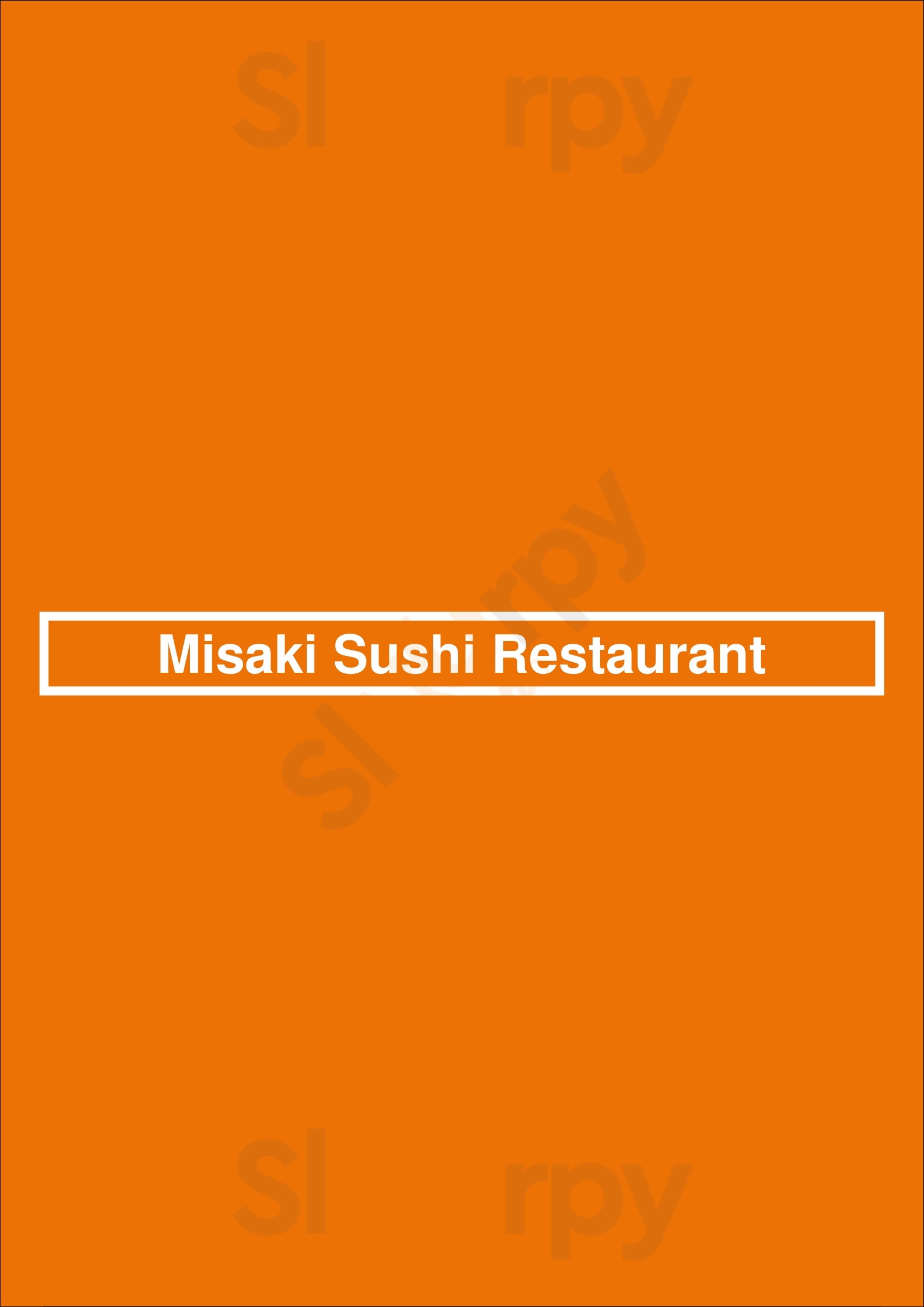 Misaki Sushi Restaurant Hamburg Menu - 1