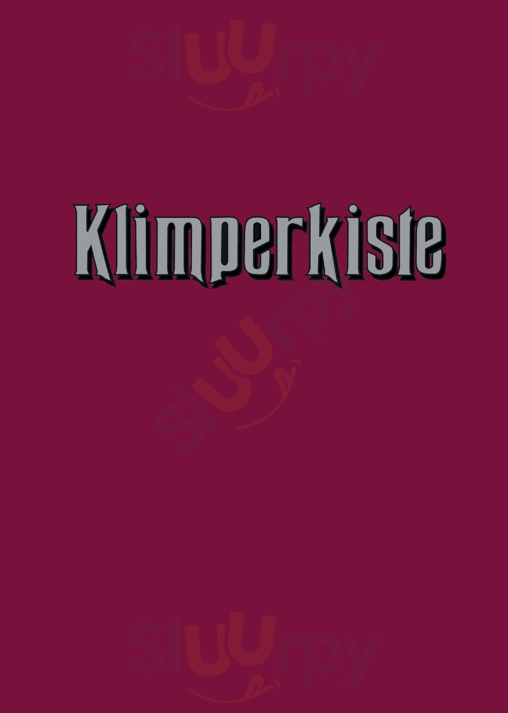 Klimperkiste Hamburg Menu - 1