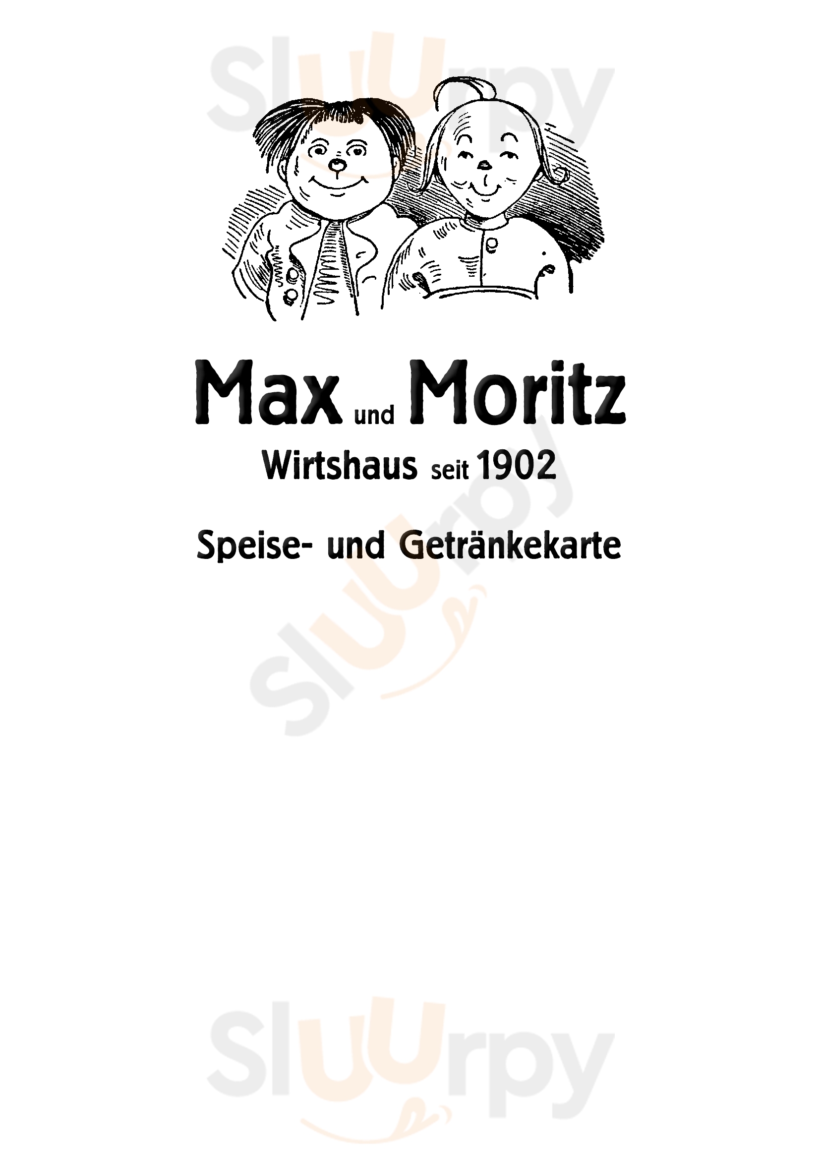 Max Und Moritz Berlin Menu - 1