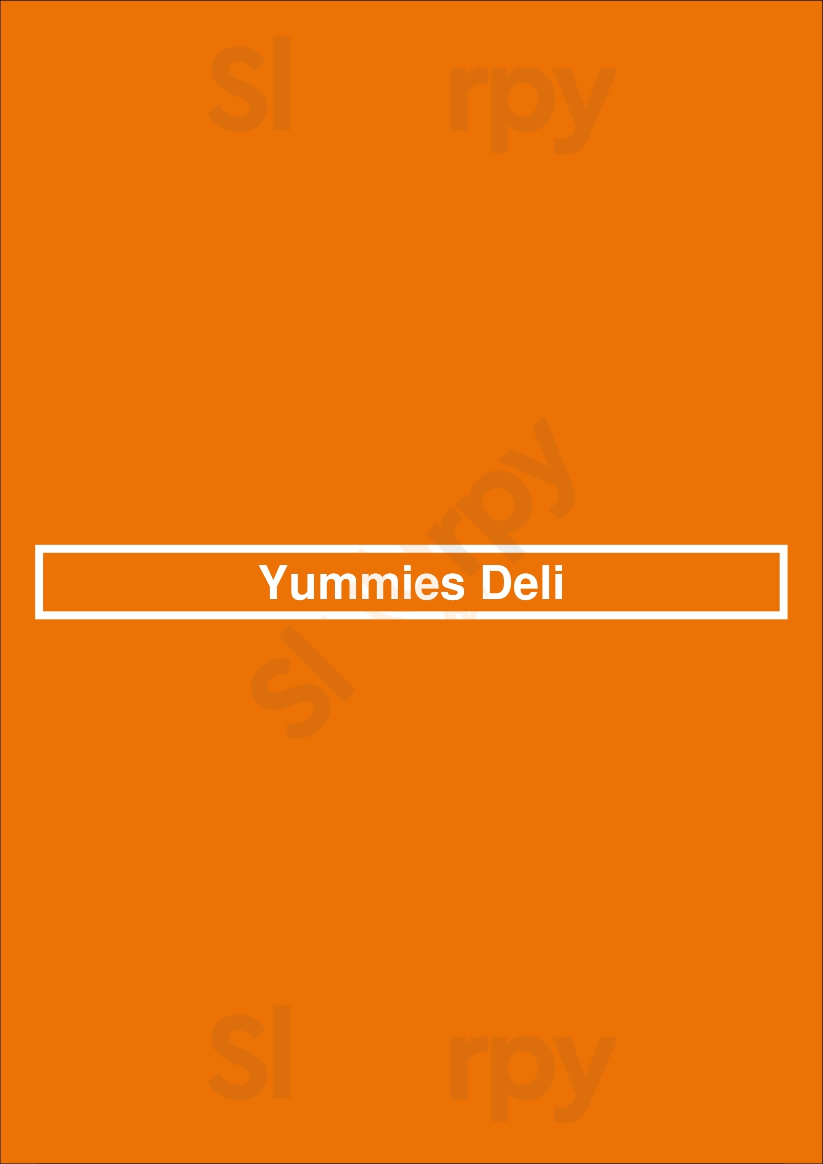 Yummies Deli Hamburg Menu - 1