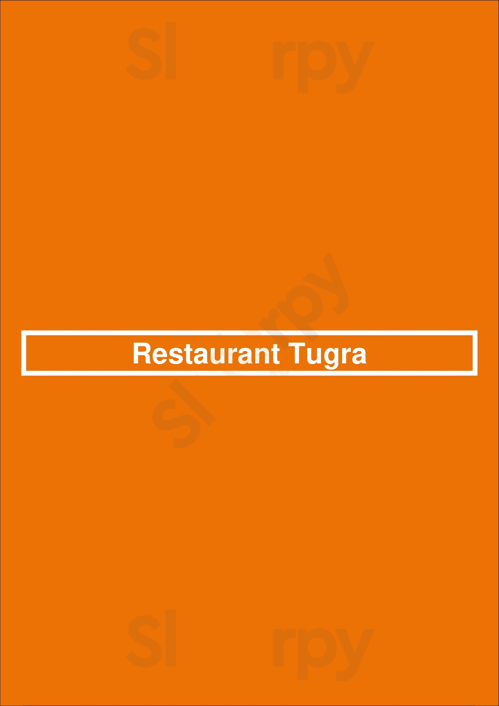 Restaurant Tugra Berlin Menu - 1