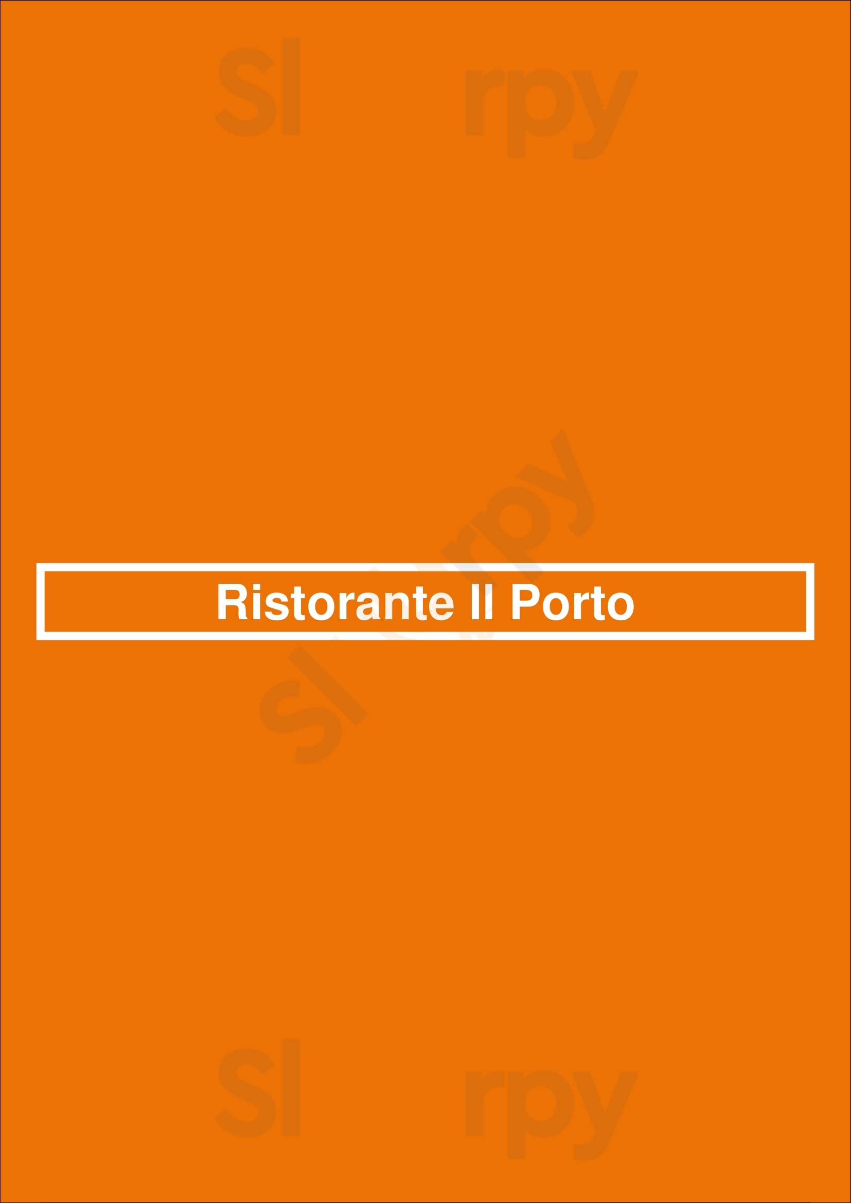 Ristorante Il Porto Berlin Menu - 1