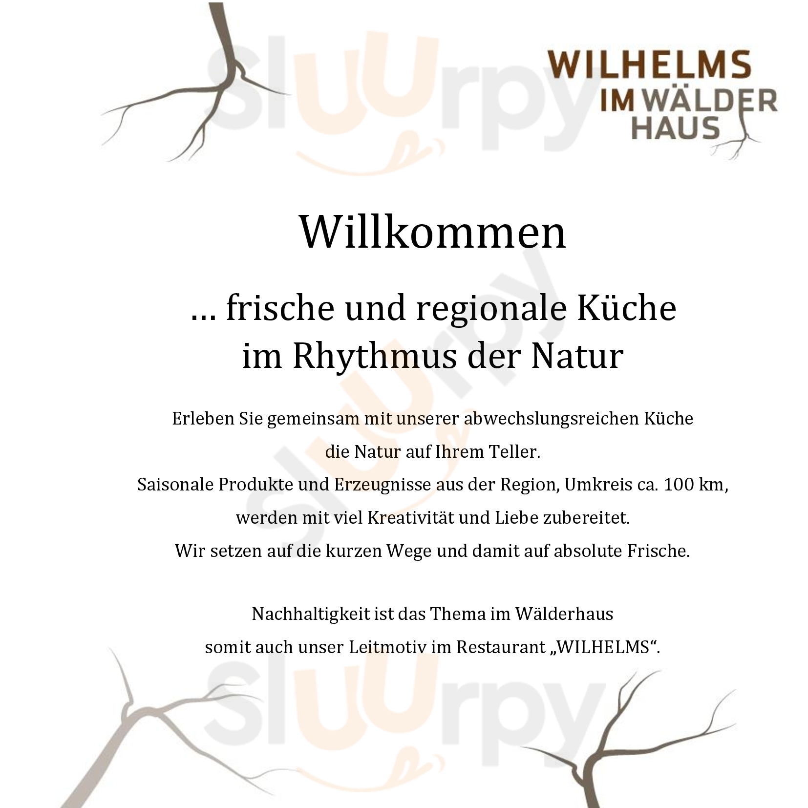 Wilhelms Im Waelderhaus Hamburg Menu - 1