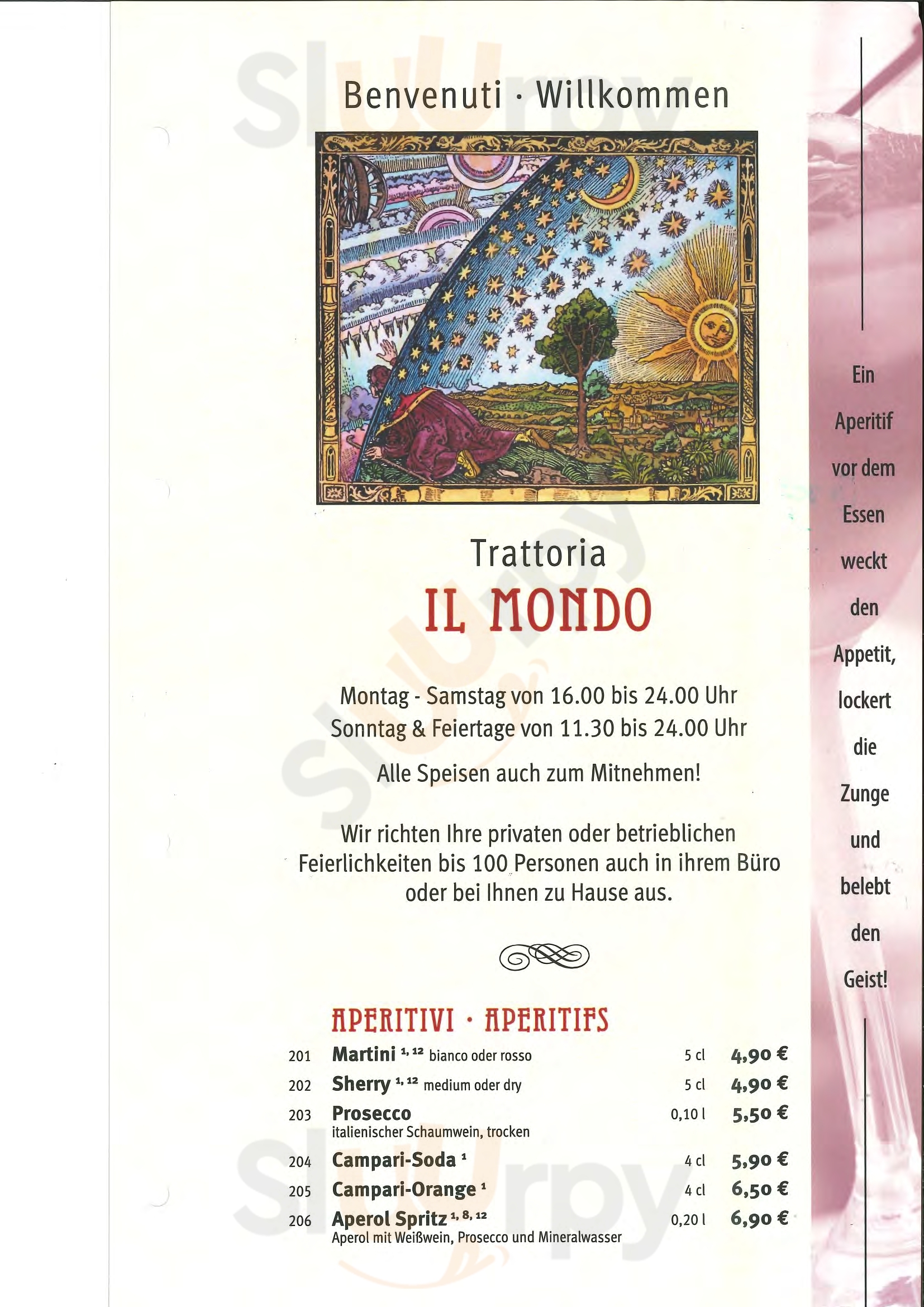 Trattoria Il Mondo Berlin Menu - 1