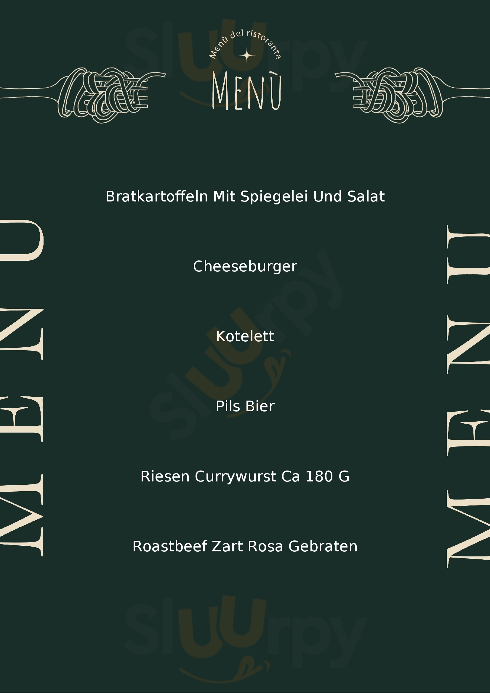 Kombüse Hamburg Menu - 1